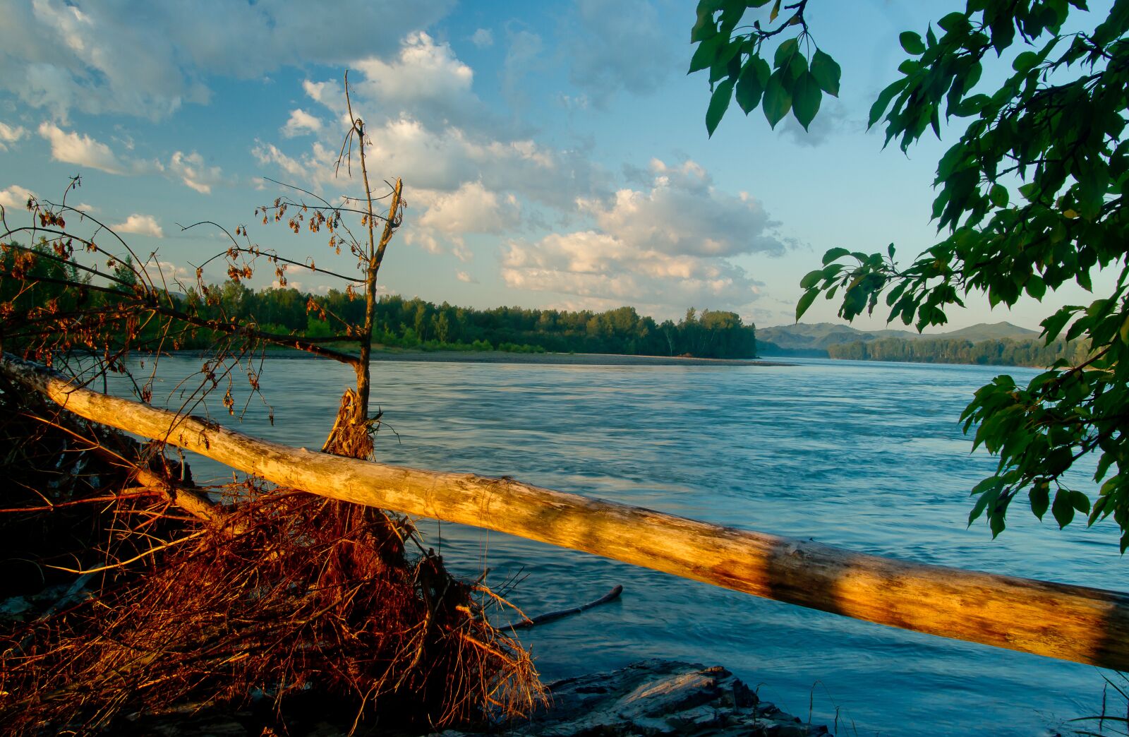 Sony Alpha DSLR-A850 sample photo. Landscape, katun river, nature photography