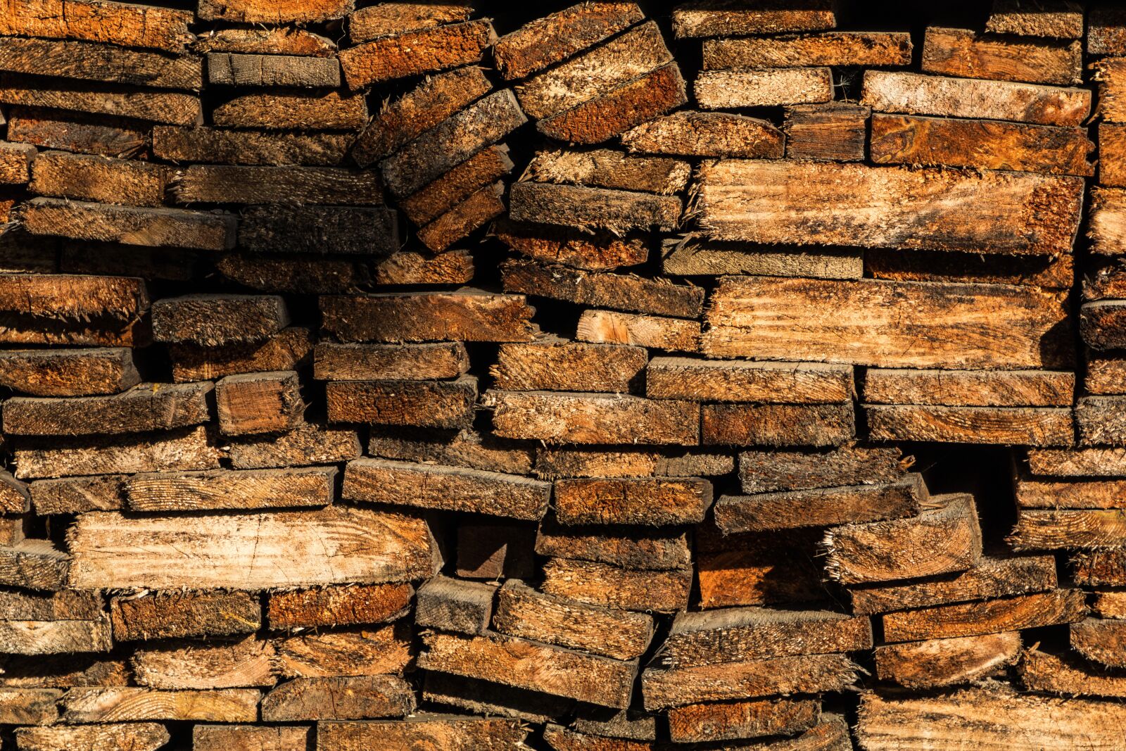 Canon EF 24-105mm F4L IS II USM sample photo. Boards, firewood, summer photography
