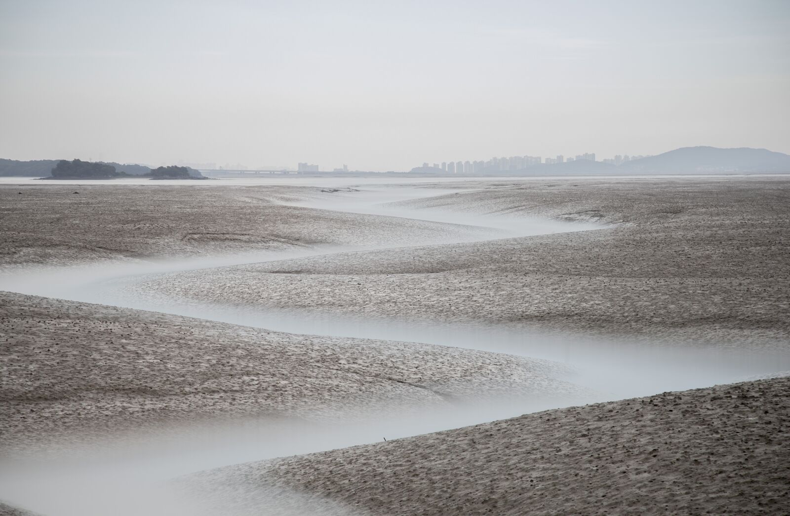 Canon EOS 5D Mark IV + Canon EF 24-105mm F4L IS USM sample photo. Sea, tidal flat, flow photography