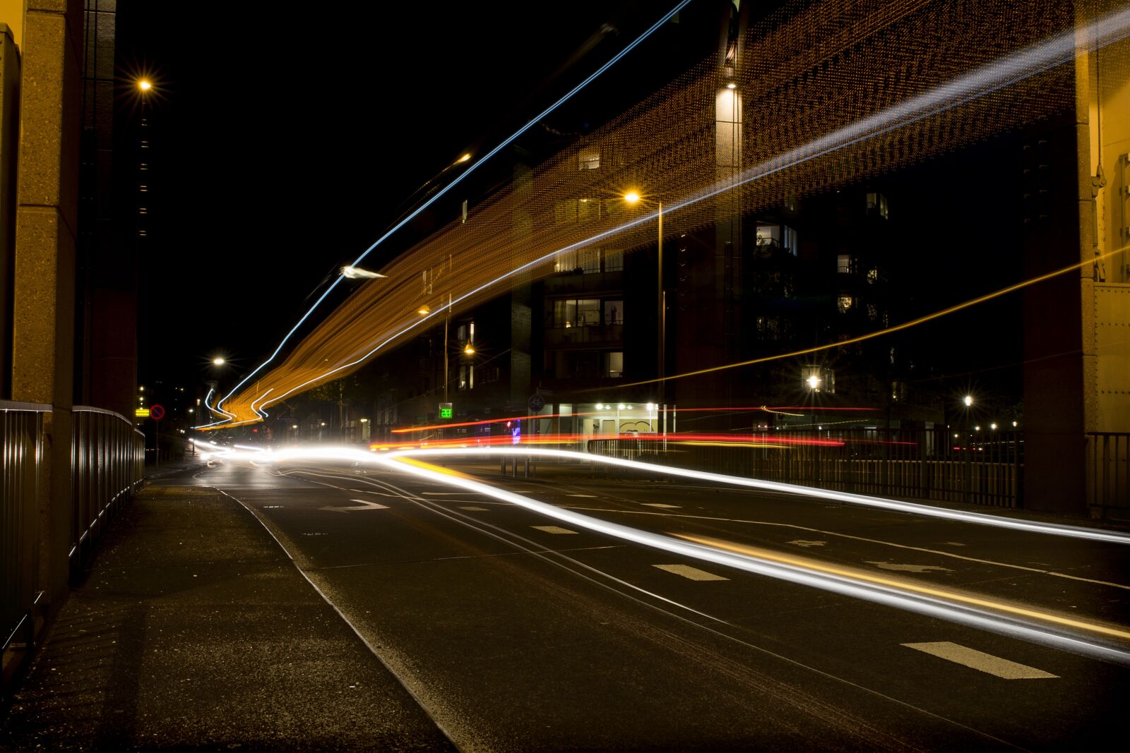 Nikon D7100 sample photo. Apeldoorn, bridge, evening photography