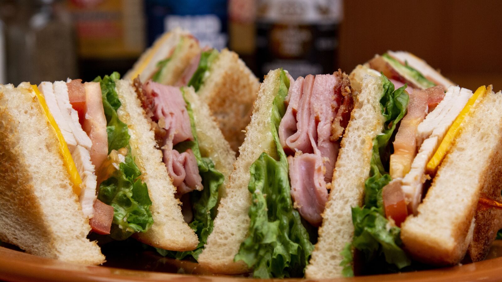 Canon EOS 70D + Canon EF 24-105mm F4L IS USM sample photo. Club sandwich, sandwich, lunch photography