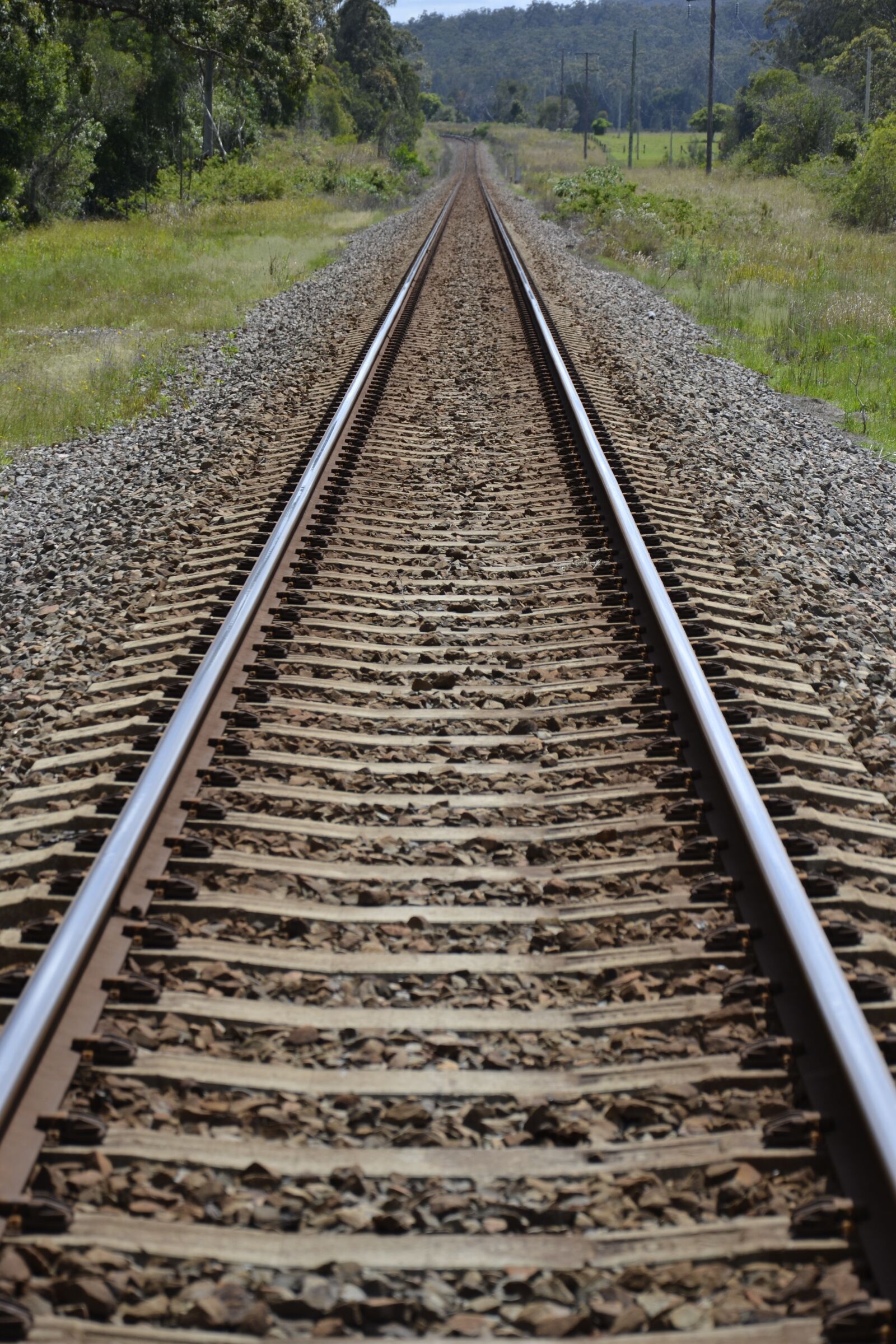 Nikon D3100 sample photo. Track, train, rail photography