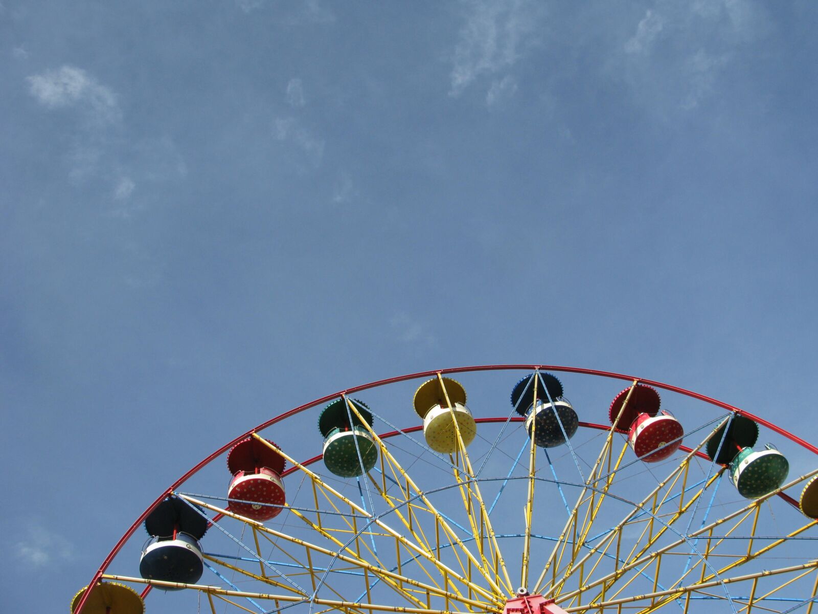 Canon POWERSHOT G9 sample photo. Ferris wheel, amusement park photography