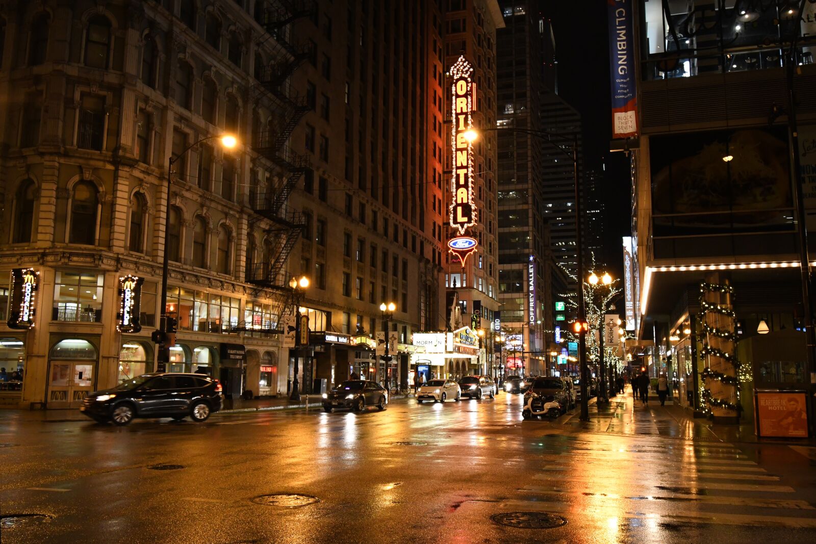Nikon D7500 sample photo. Chicago, night, lights photography