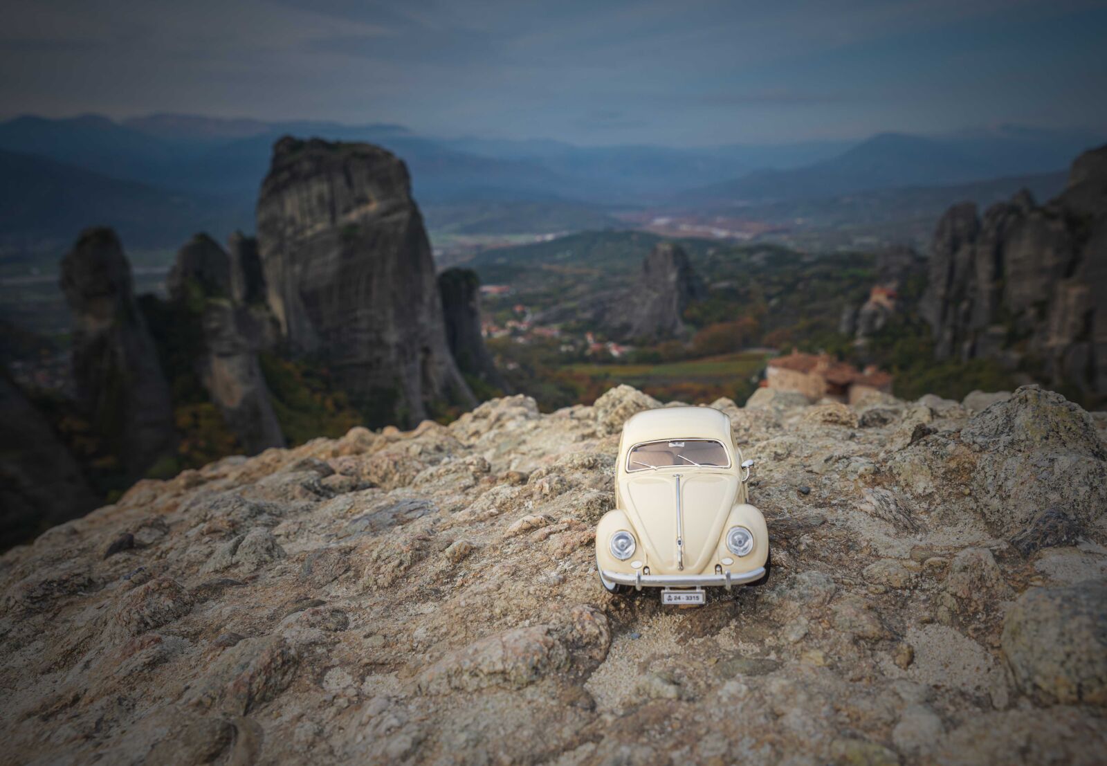 Tamron SP 24-70mm F2.8 Di VC USD sample photo. Meteora, greece, rocks photography