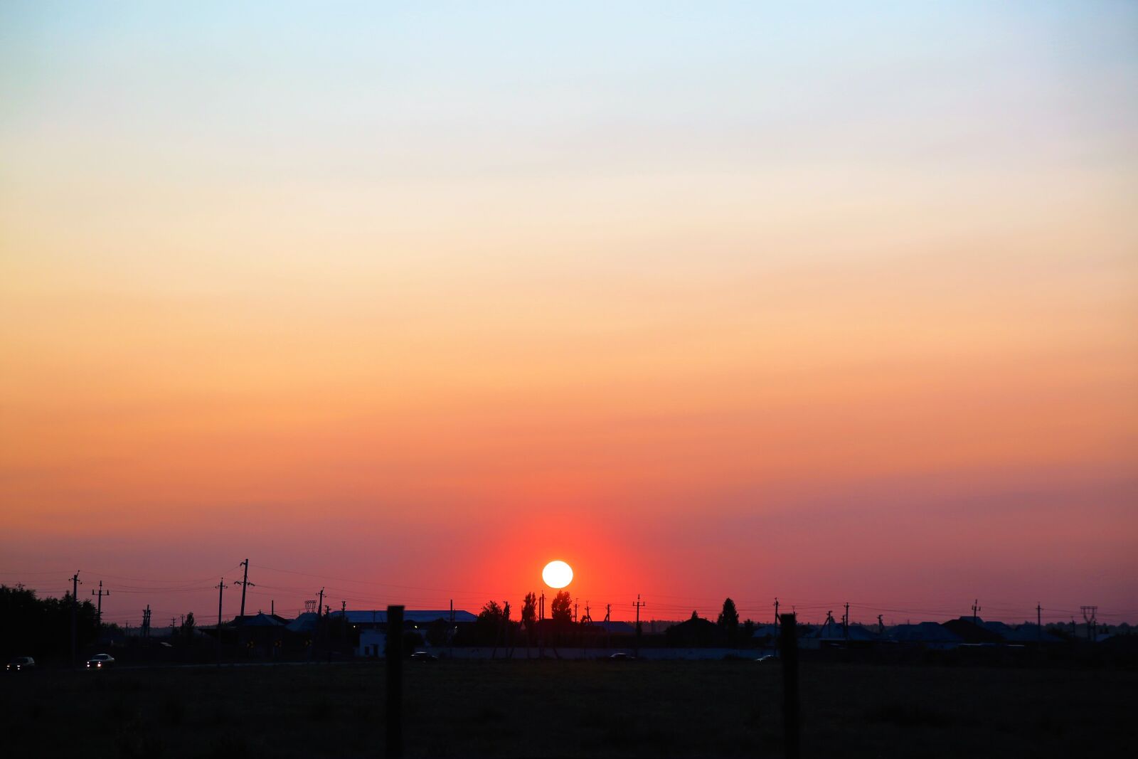Canon EF 24-105mm F4L IS USM sample photo. Sunset, nature, in the photography