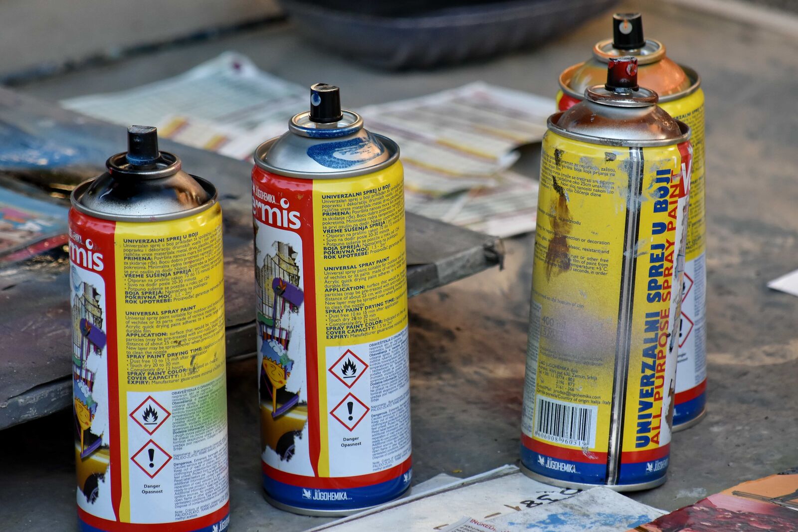 Nikon D5500 sample photo. Colourful, colours, graffiti, paint photography