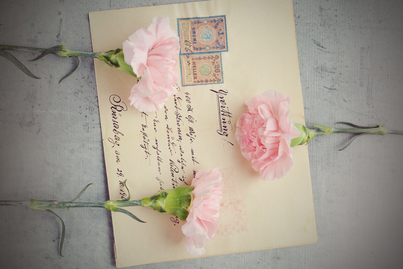 Nikon D7100 sample photo. Letters, envelope, old photography