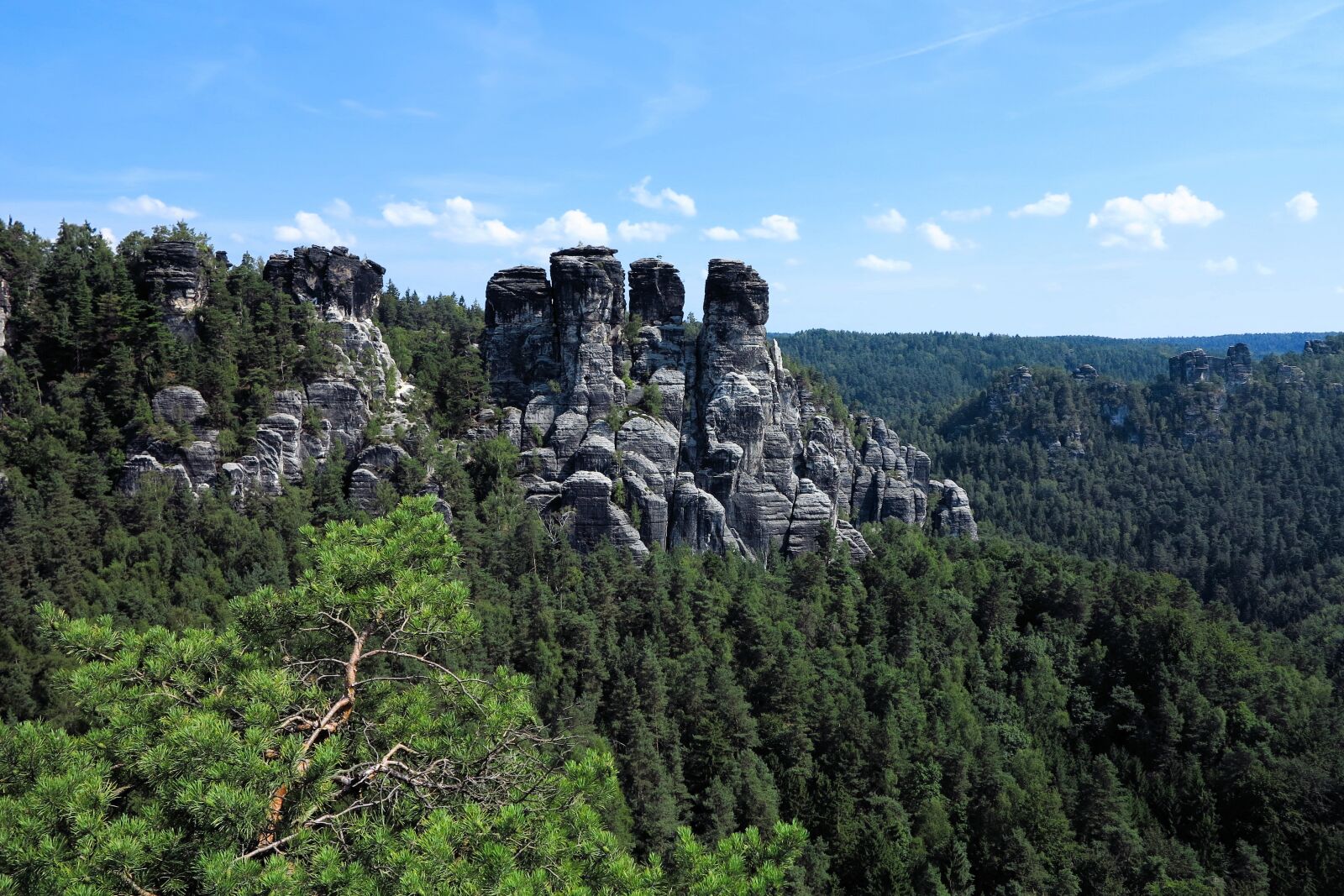 Canon PowerShot G1 X sample photo. Elbe sandstone mountains, germany photography