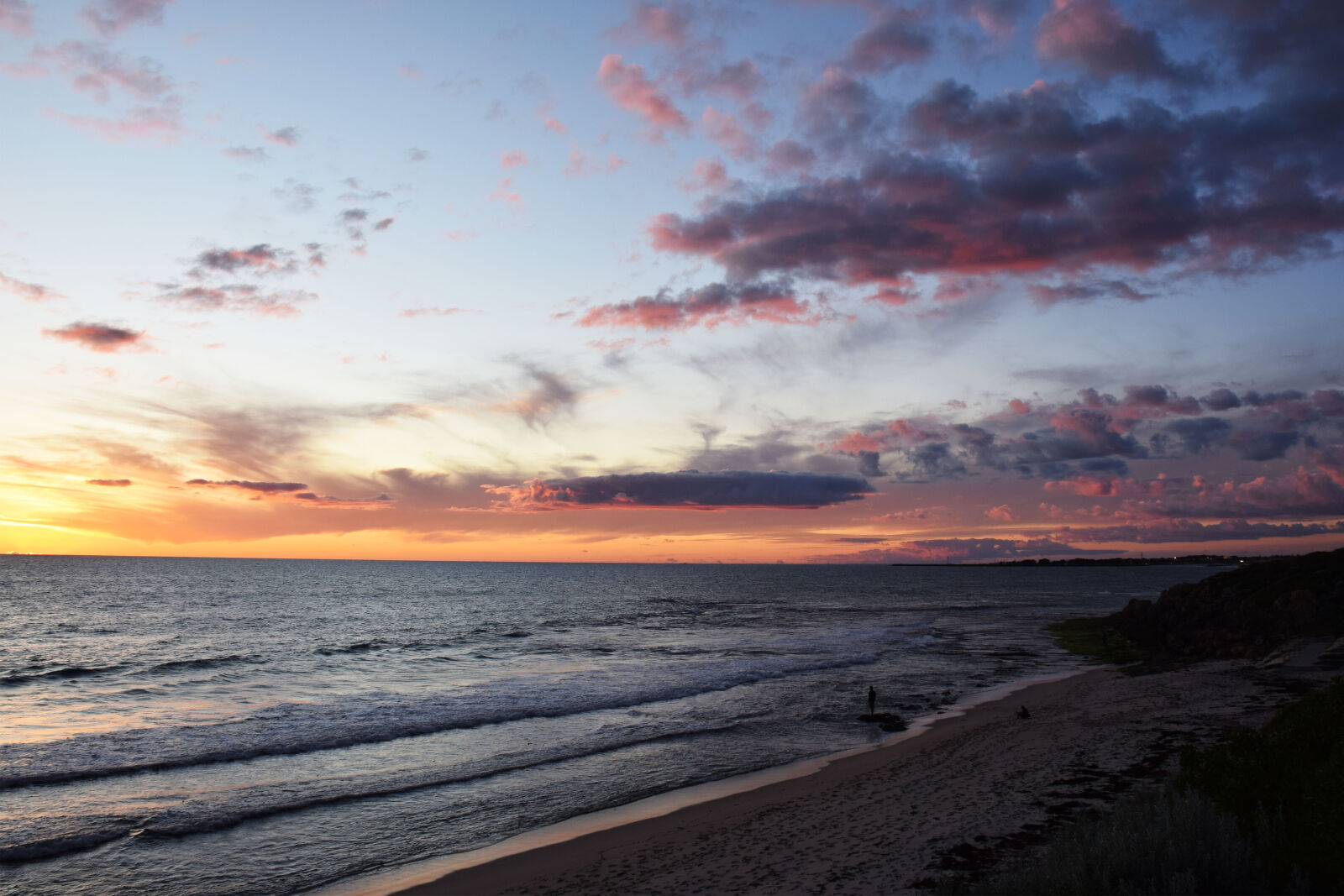 Nikon D5300 sample photo. Australia, beach, clouds, colourful photography