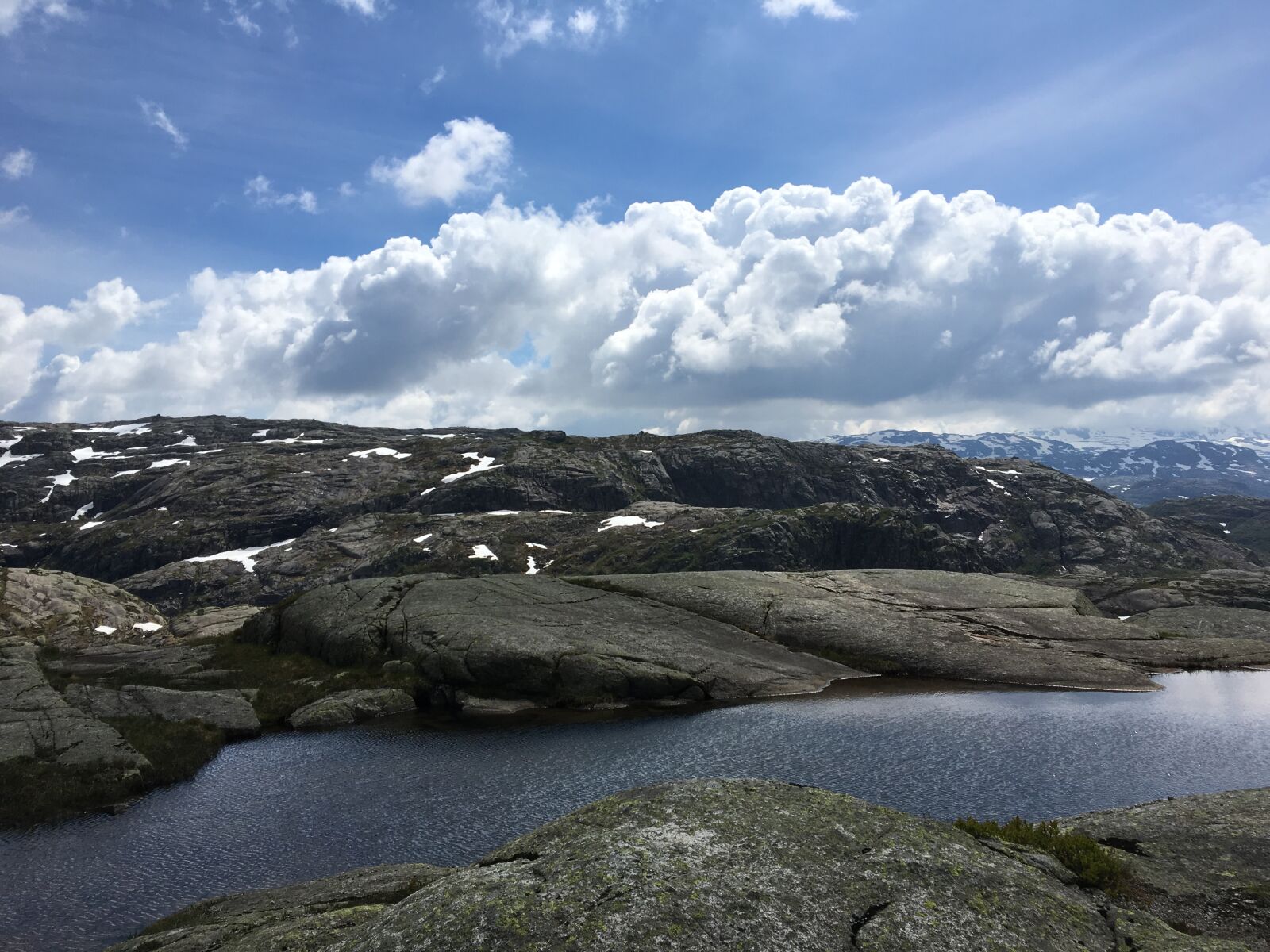 Apple iPhone 6s sample photo. Norway, fjord, rock landscape photography