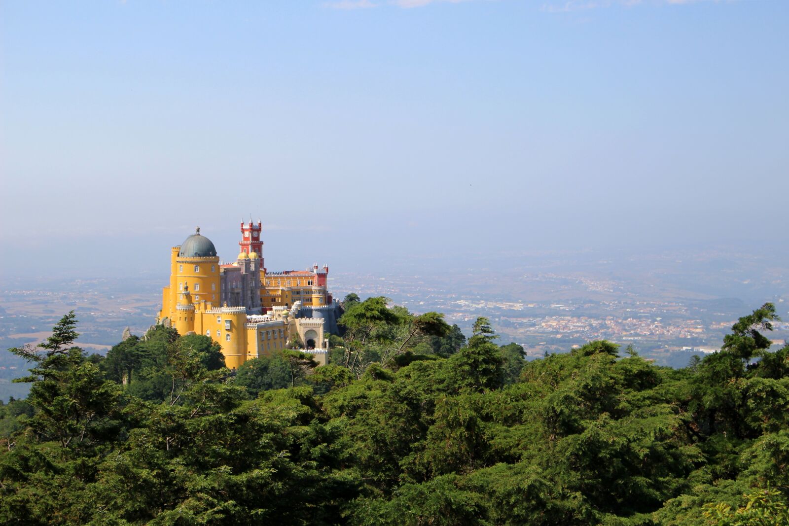 Canon EOS 100D (EOS Rebel SL1 / EOS Kiss X7) sample photo. Castle, sintra photography