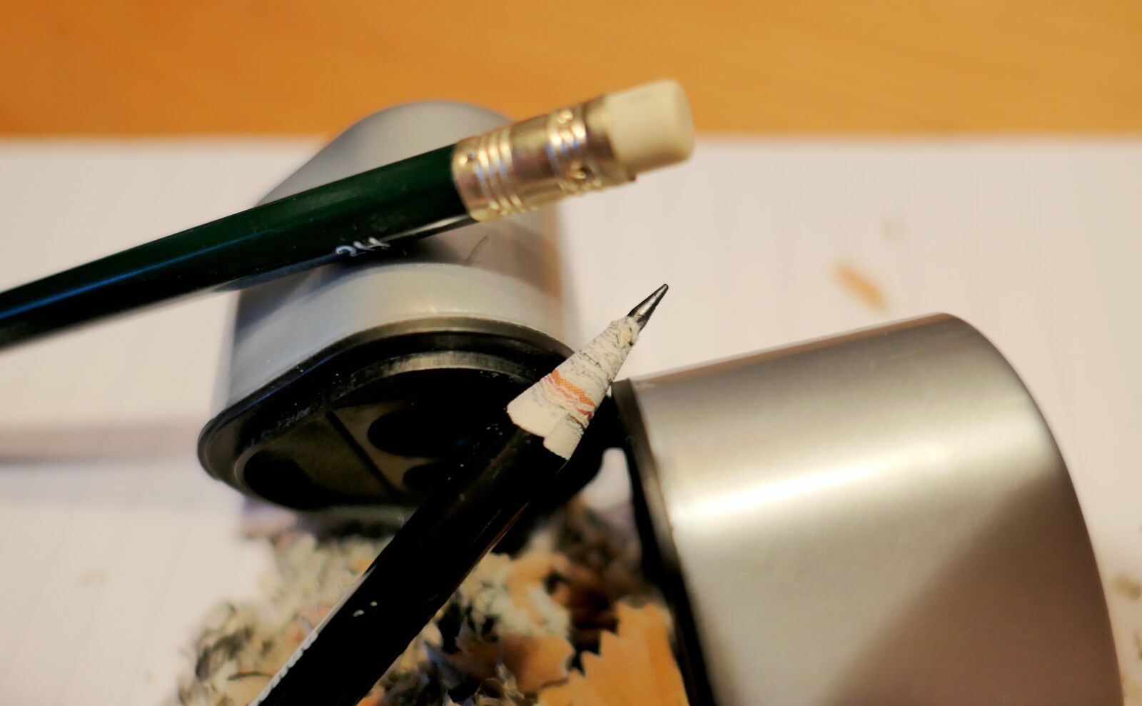 Panasonic Lumix DMC-LX10 (Lumix DMC-LX15) sample photo. Spitzer, pencil, write photography