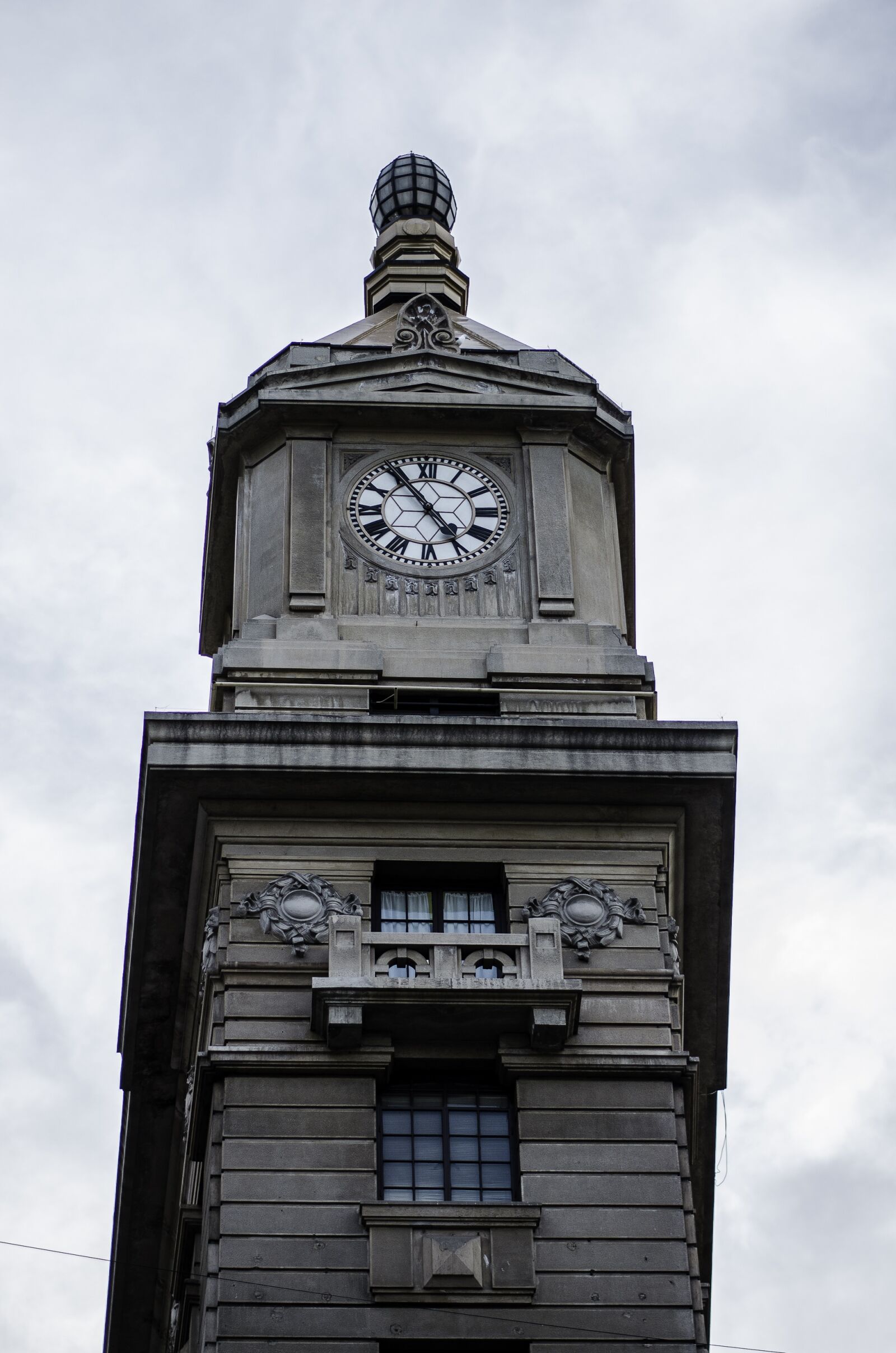 Nikon D5100 sample photo. Clock, architecture, blue sky photography