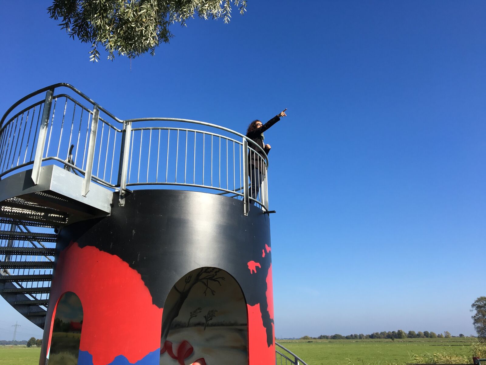Apple iPhone 6s sample photo. Observation tower, east frisia photography
