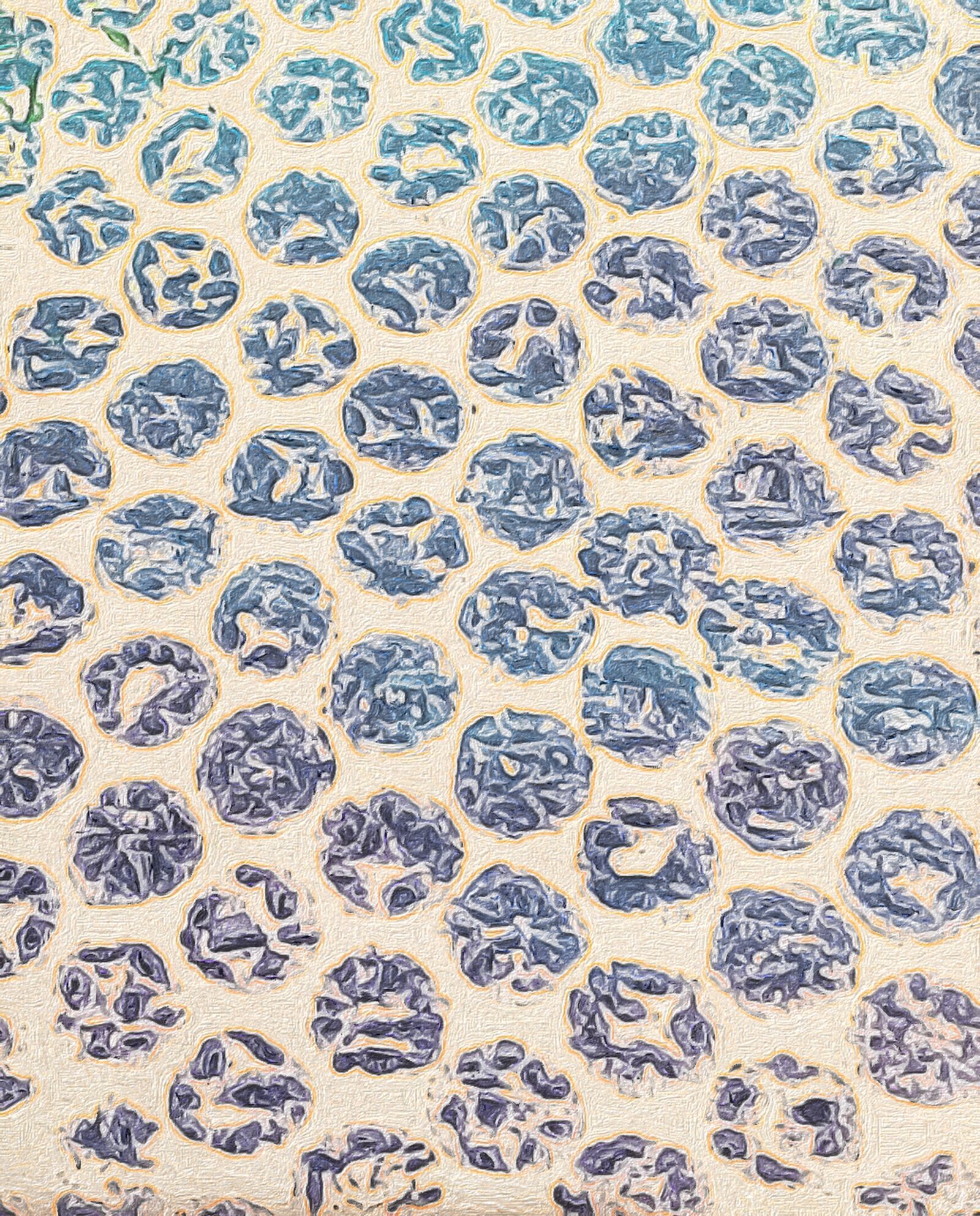 Apple iPhone 6 sample photo. Blue, dots, background photography
