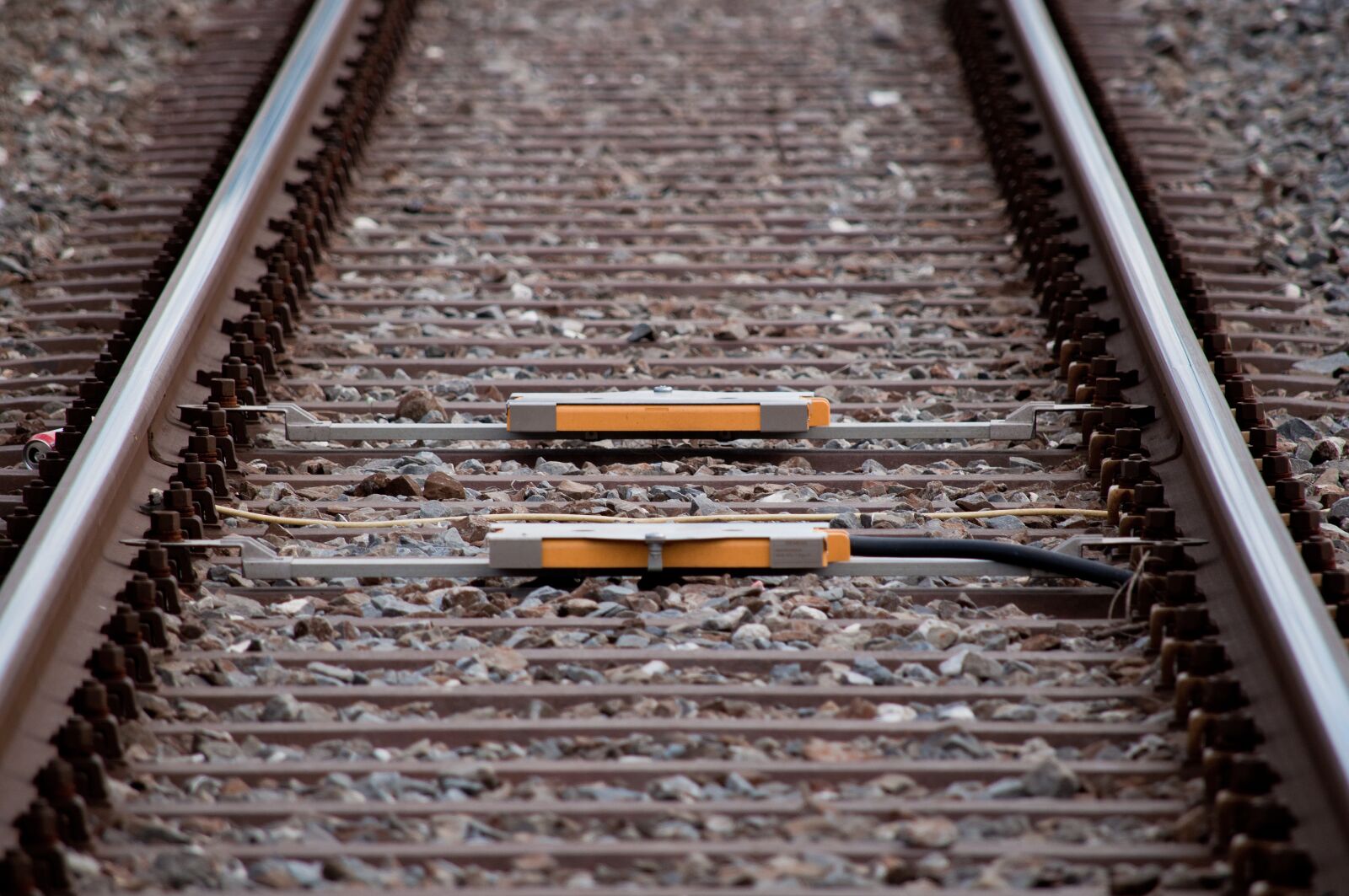 Nikon D90 sample photo. Rails, modern, railway photography
