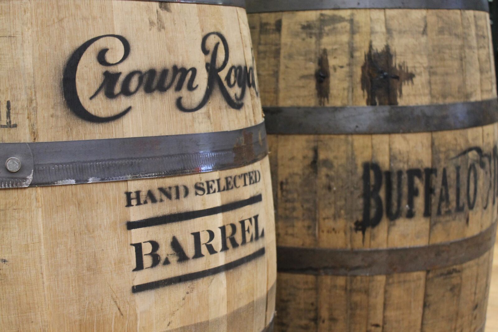 Canon EOS 1100D (EOS Rebel T3 / EOS Kiss X50) sample photo. Liquor, bourbon, bourbon barrels photography