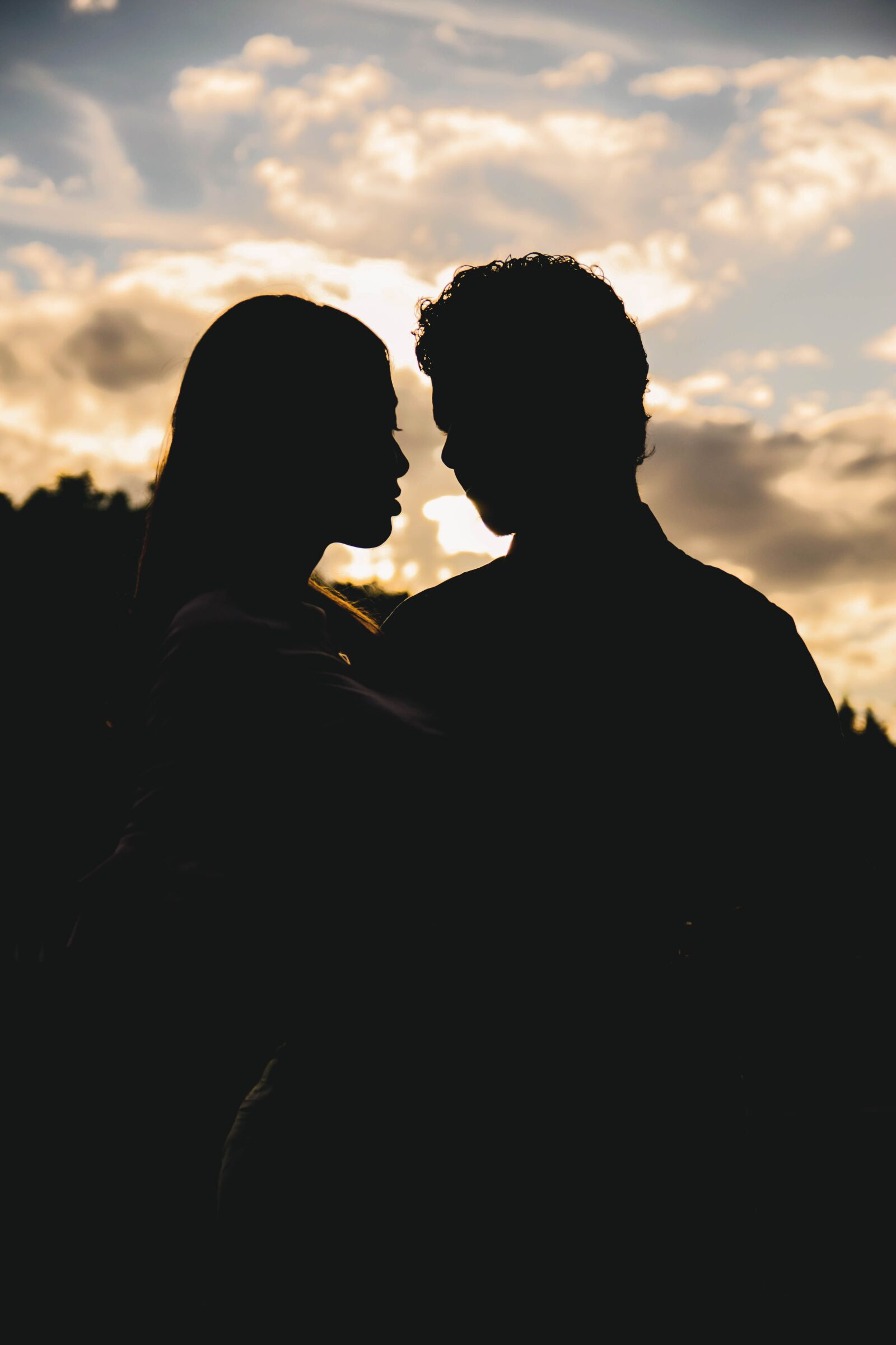 Nikon D5300 sample photo. Silhouette, love, romance photography