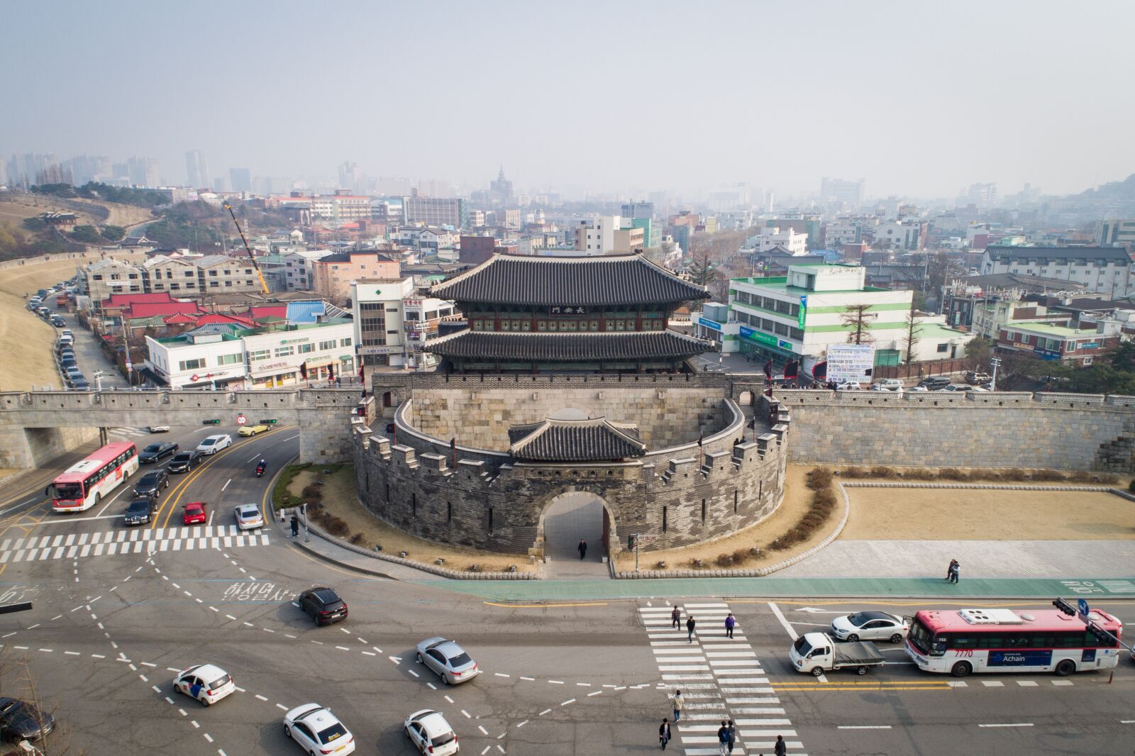 DJI FC6310 sample photo. Travel, city, structure photography