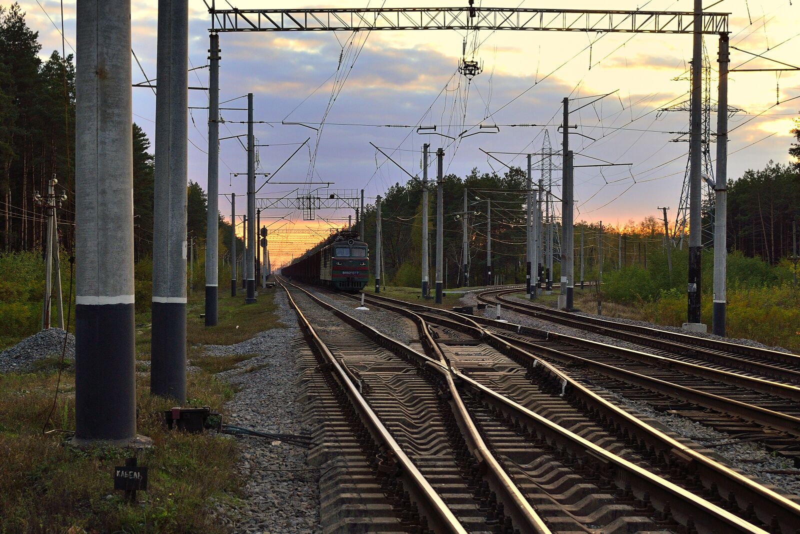 Nikon D3100 sample photo. Train, diesel locomotive, ukraine photography