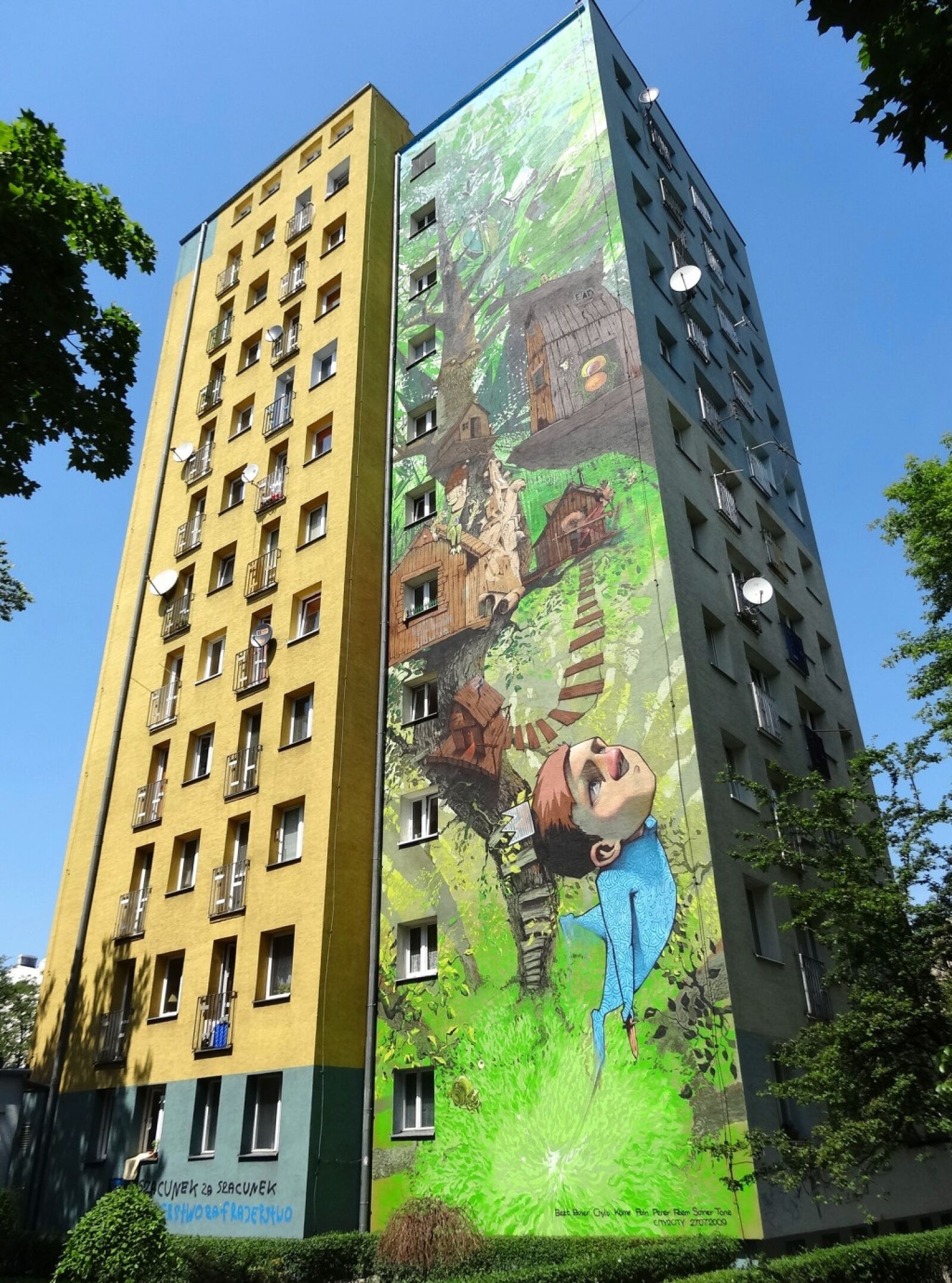 Sony Cyber-shot DSC-HX20V sample photo. Mural, moczynskiego street, bydgoszcz photography