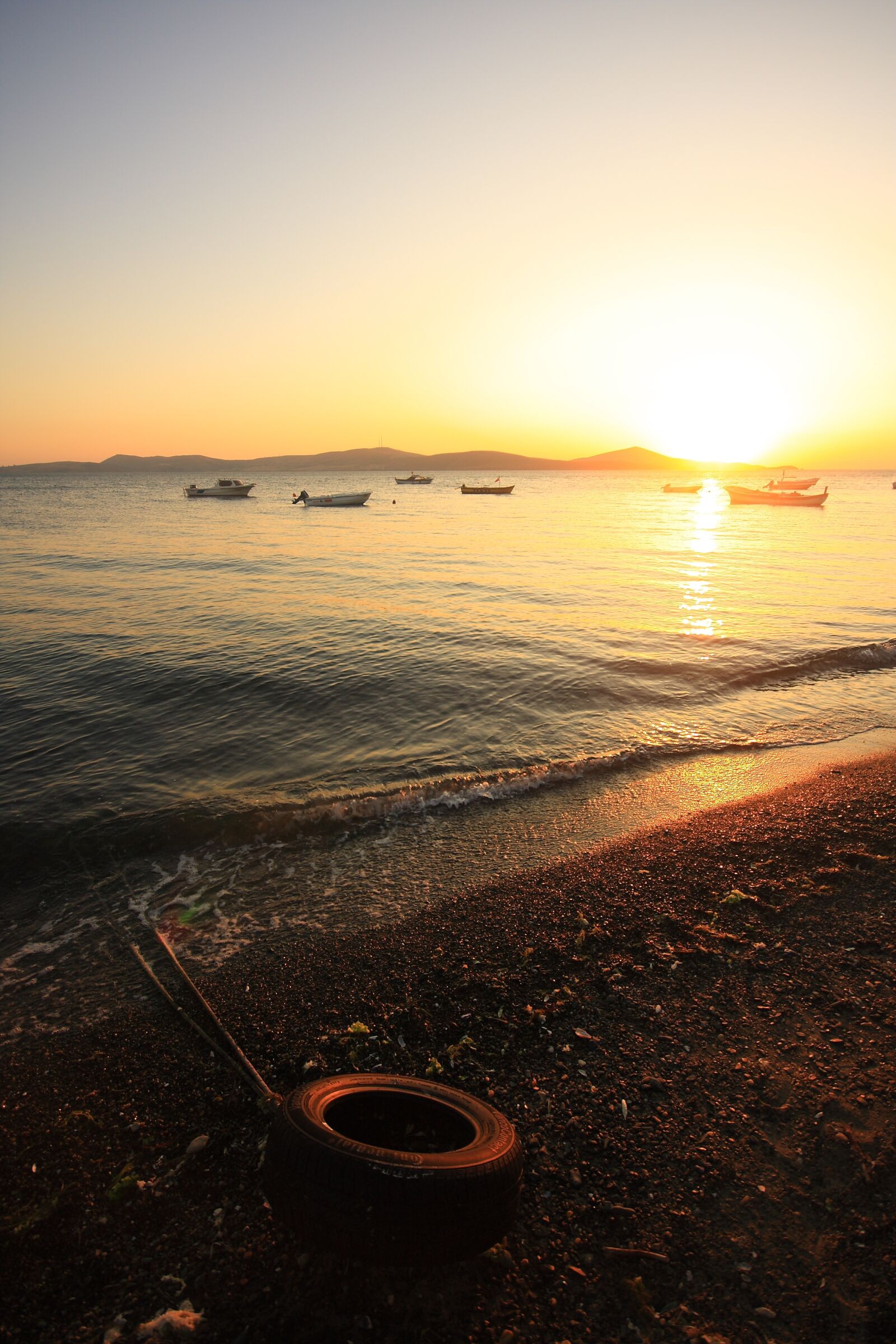 Canon EOS 40D sample photo. Beach, sunset, solar photography
