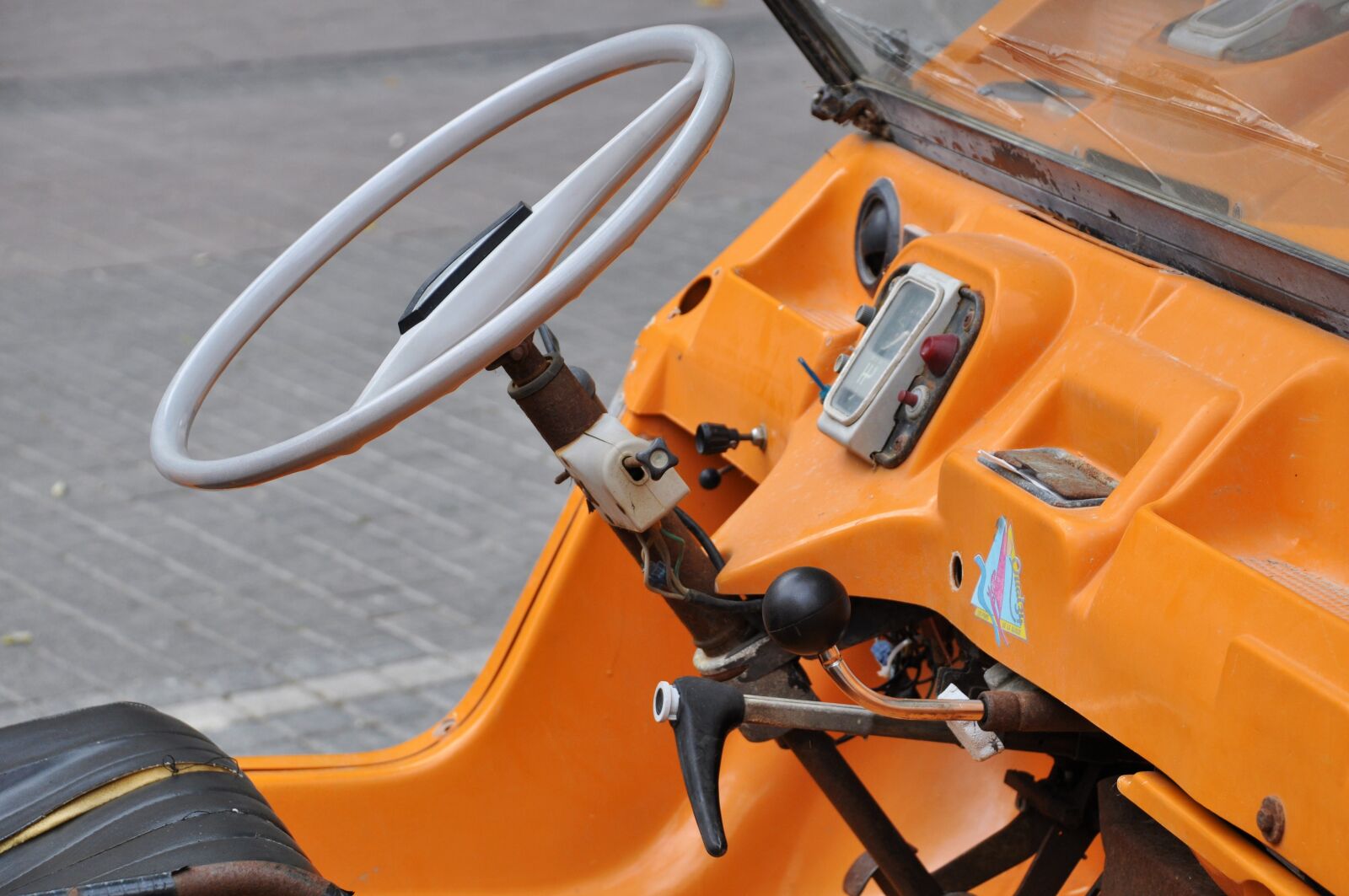 Nikon D90 sample photo. Mehari, car, orange photography