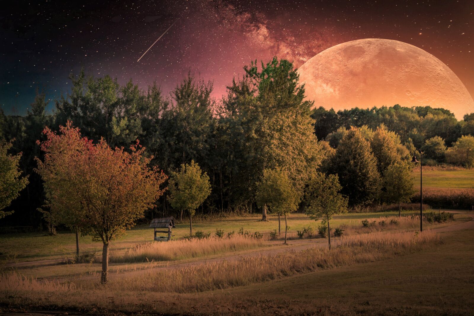 Canon EOS 600D (Rebel EOS T3i / EOS Kiss X5) sample photo. Landscape, moon, star photography