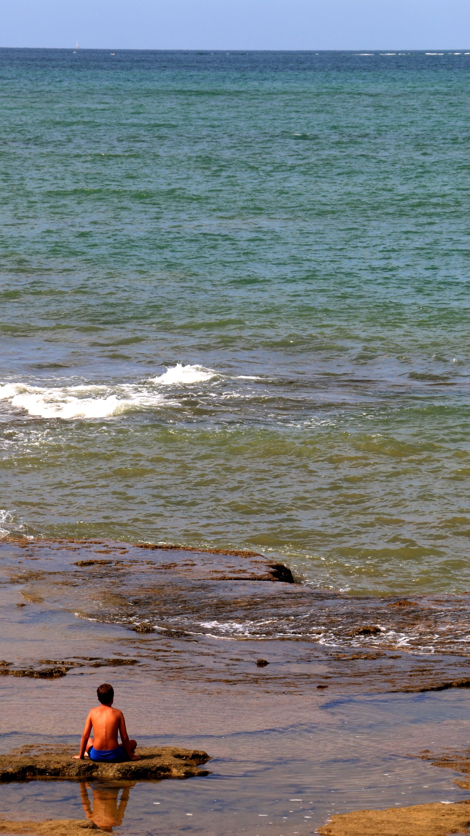 Canon EOS 70D sample photo. Sea, loneliness, sunset photography