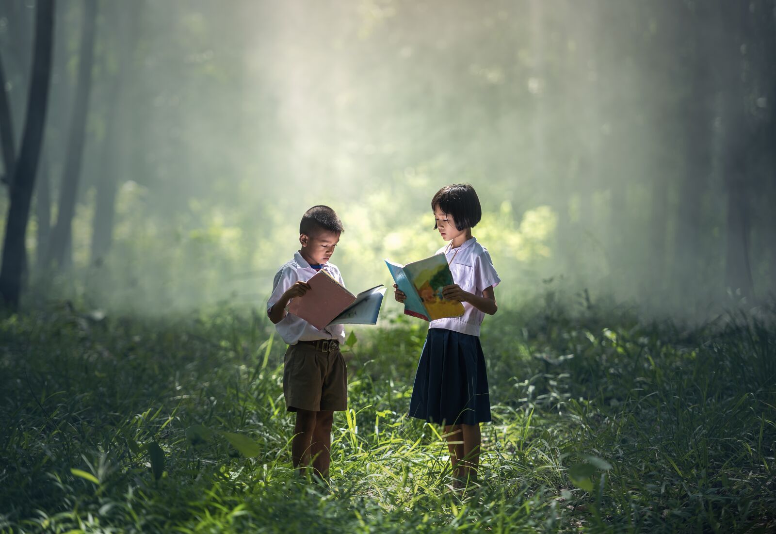 Nikon D810 sample photo. Book, asia, children photography
