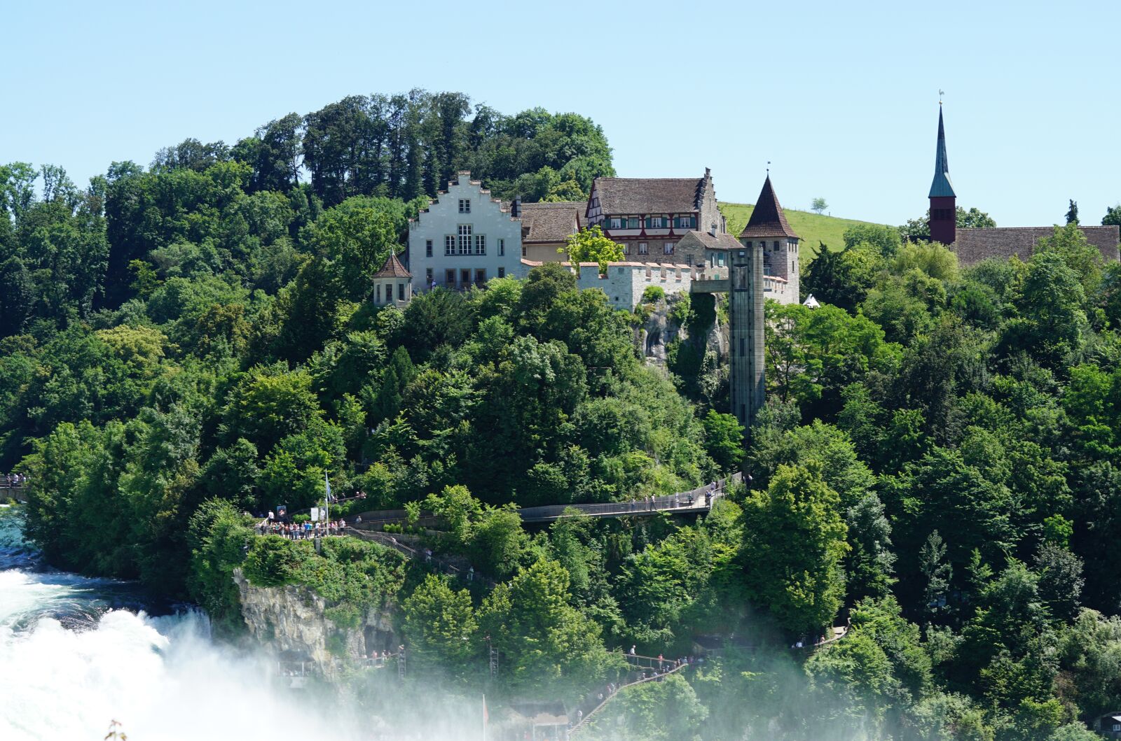 Sony ILCA-77M2 + Sony 70-400mm F4-5.6 G SSM sample photo. Rhine falls, schaffhausen, neuhausen photography