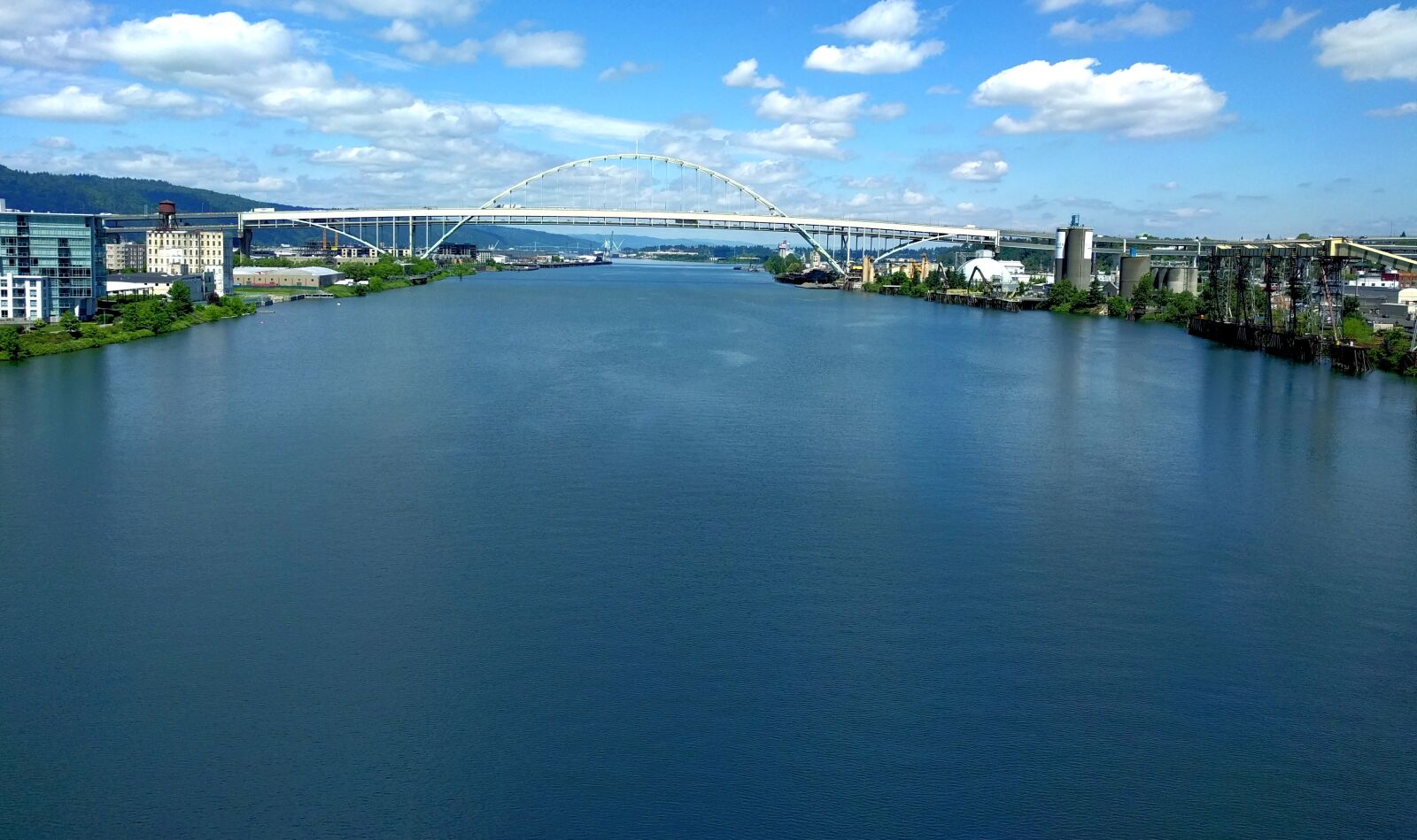 LG Nexus 5X sample photo. Fremont bridge portland oregon photography