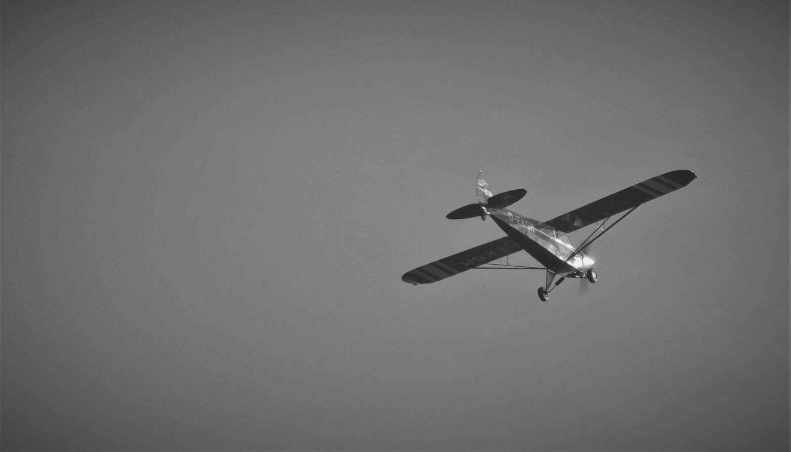 Nikon Coolpix B500 sample photo. Aircraft, black and white photography
