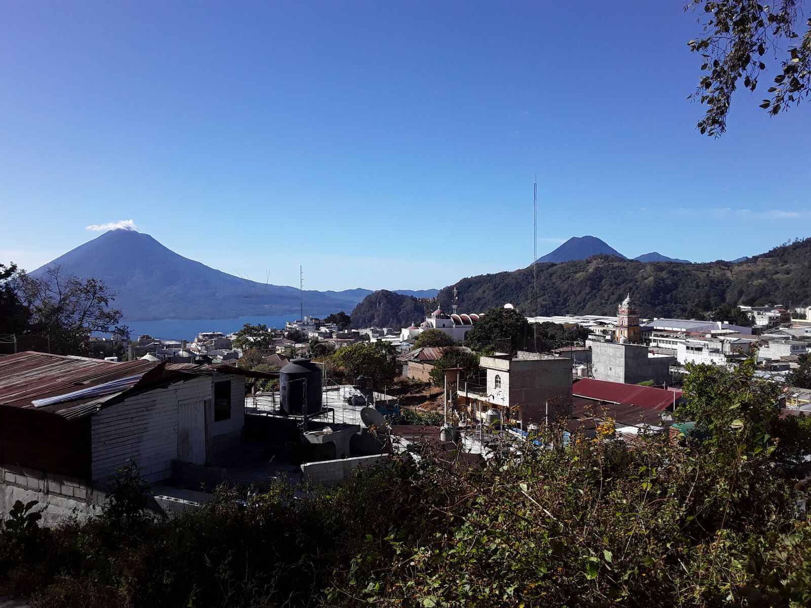 Samsung Galaxy J2 Core sample photo. Landscape, volcanoes, dawn photography