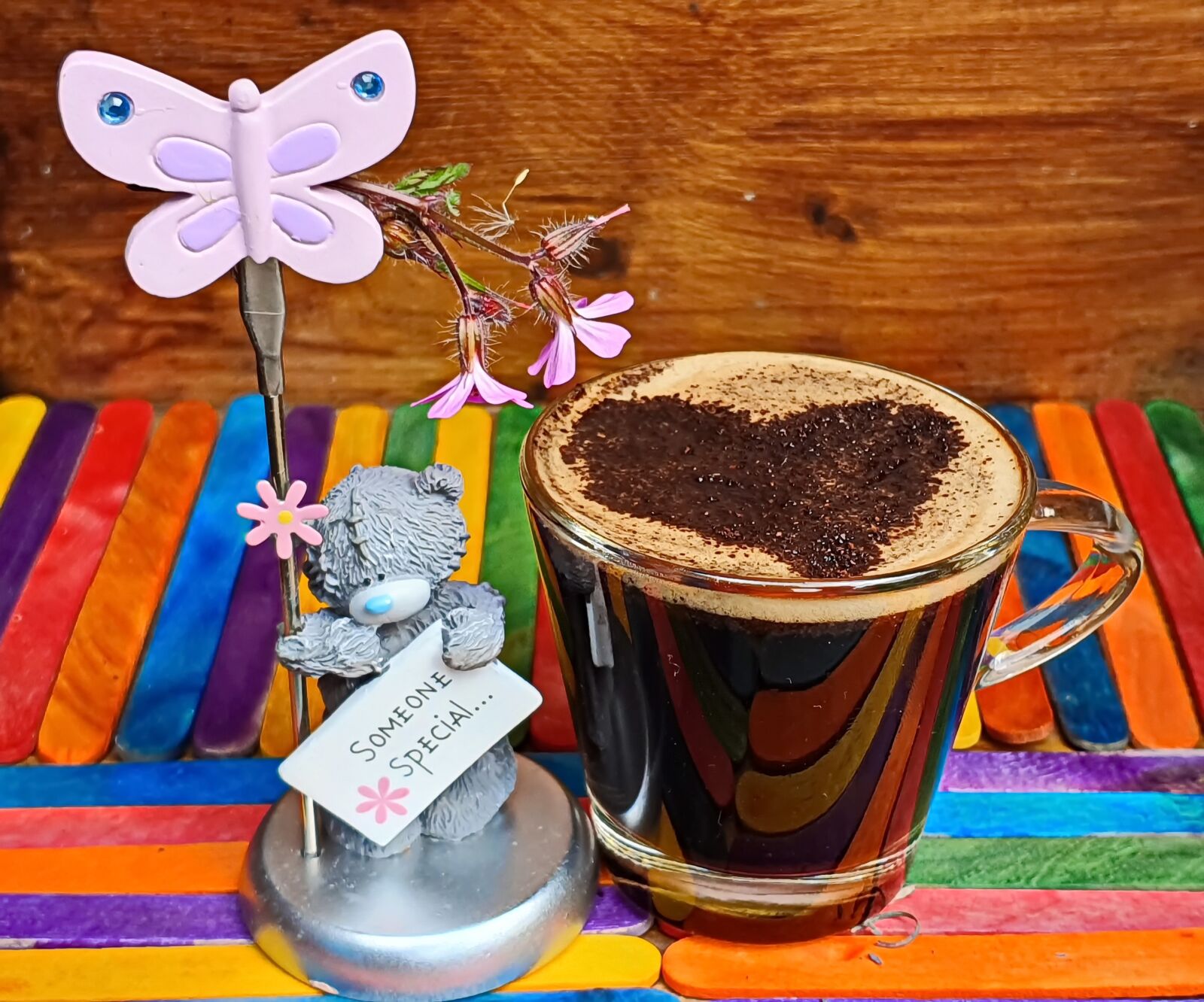 Samsung Galaxy S10 sample photo. Someone special, coffee, heart photography