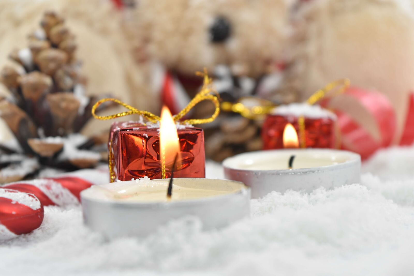 Nikon D5500 sample photo. Candlelight, candles, decoration, flames photography
