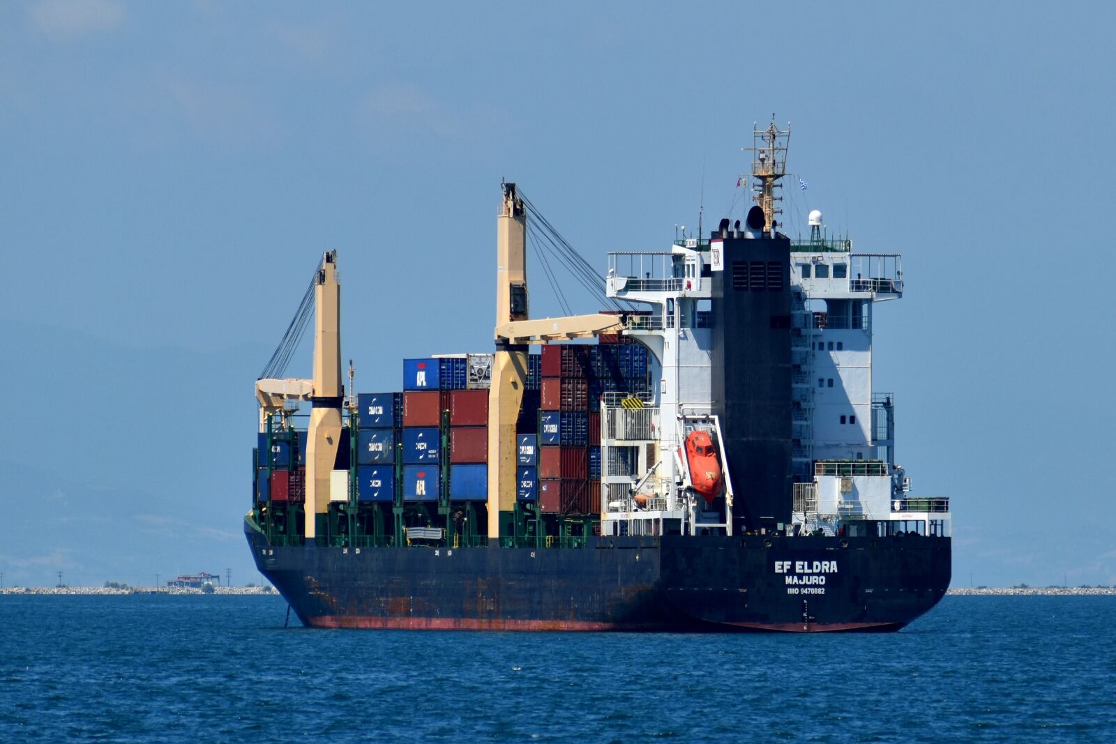 Nikon D3500 sample photo. Ship, cargo, vessel photography