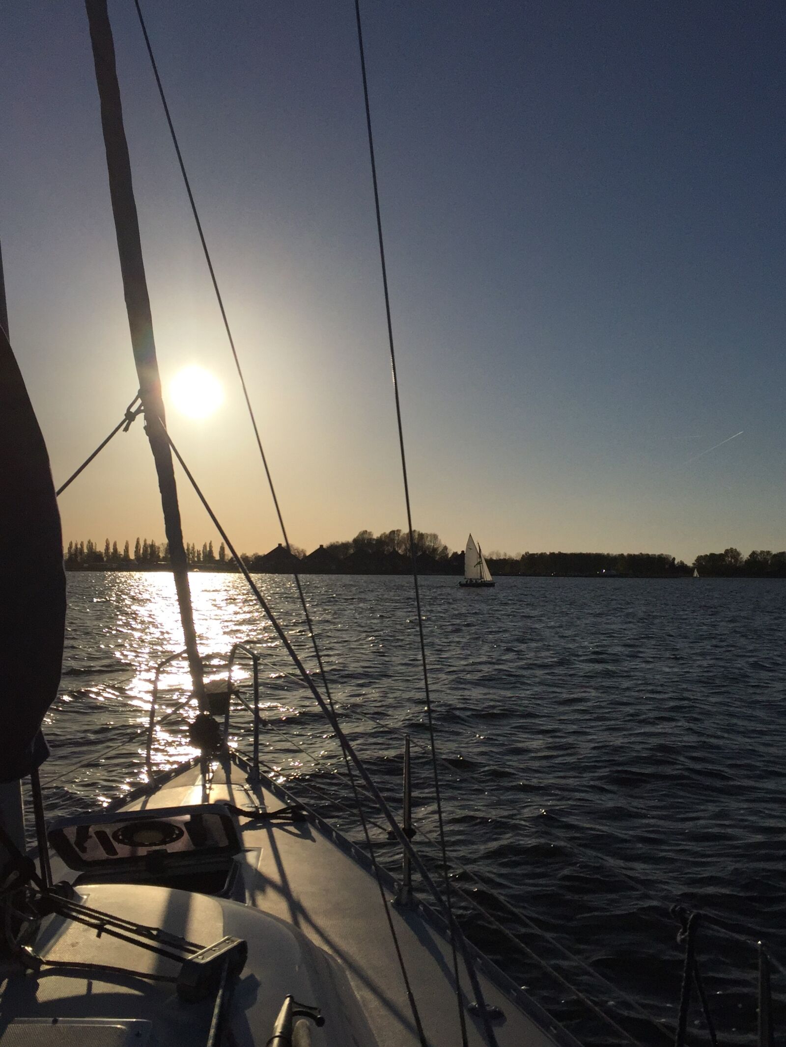 Apple iPhone 6 sample photo. Sailing boat, yacht, waters photography