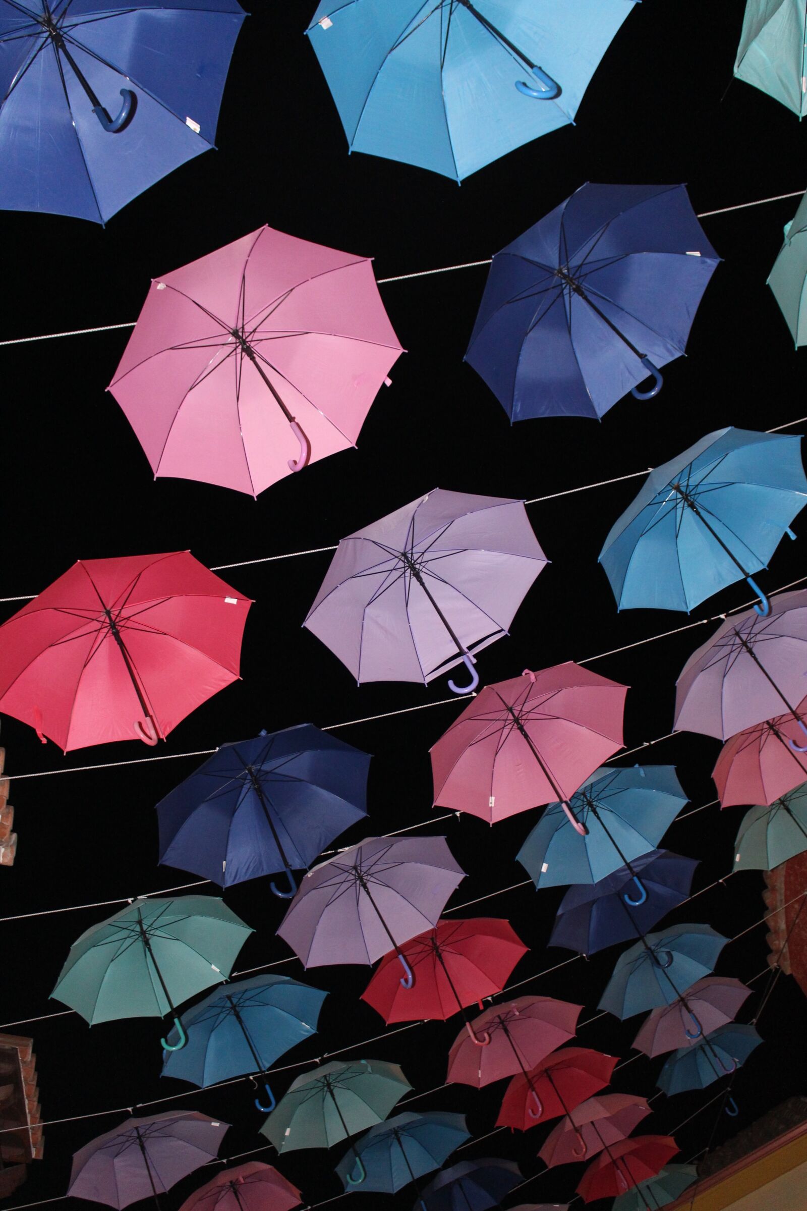 Canon EOS 700D (EOS Rebel T5i / EOS Kiss X7i) sample photo. Colorful, umbrellas, decoration photography