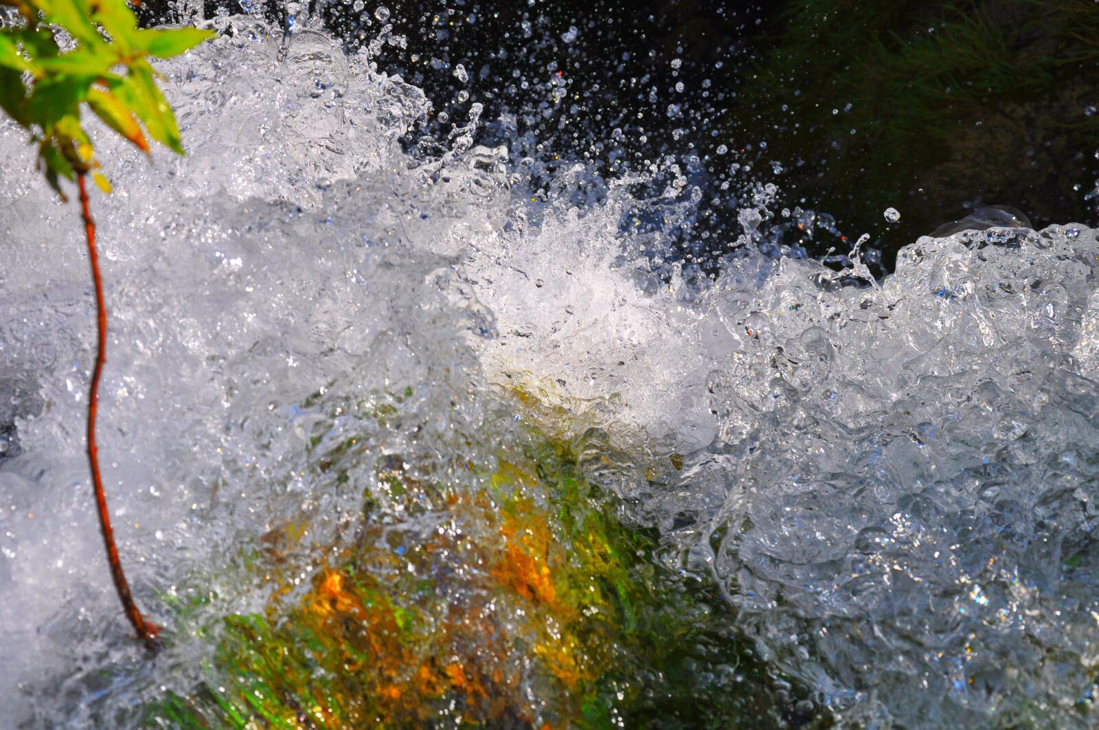 Nikon D5000 sample photo. Water, waterfall, nature photography