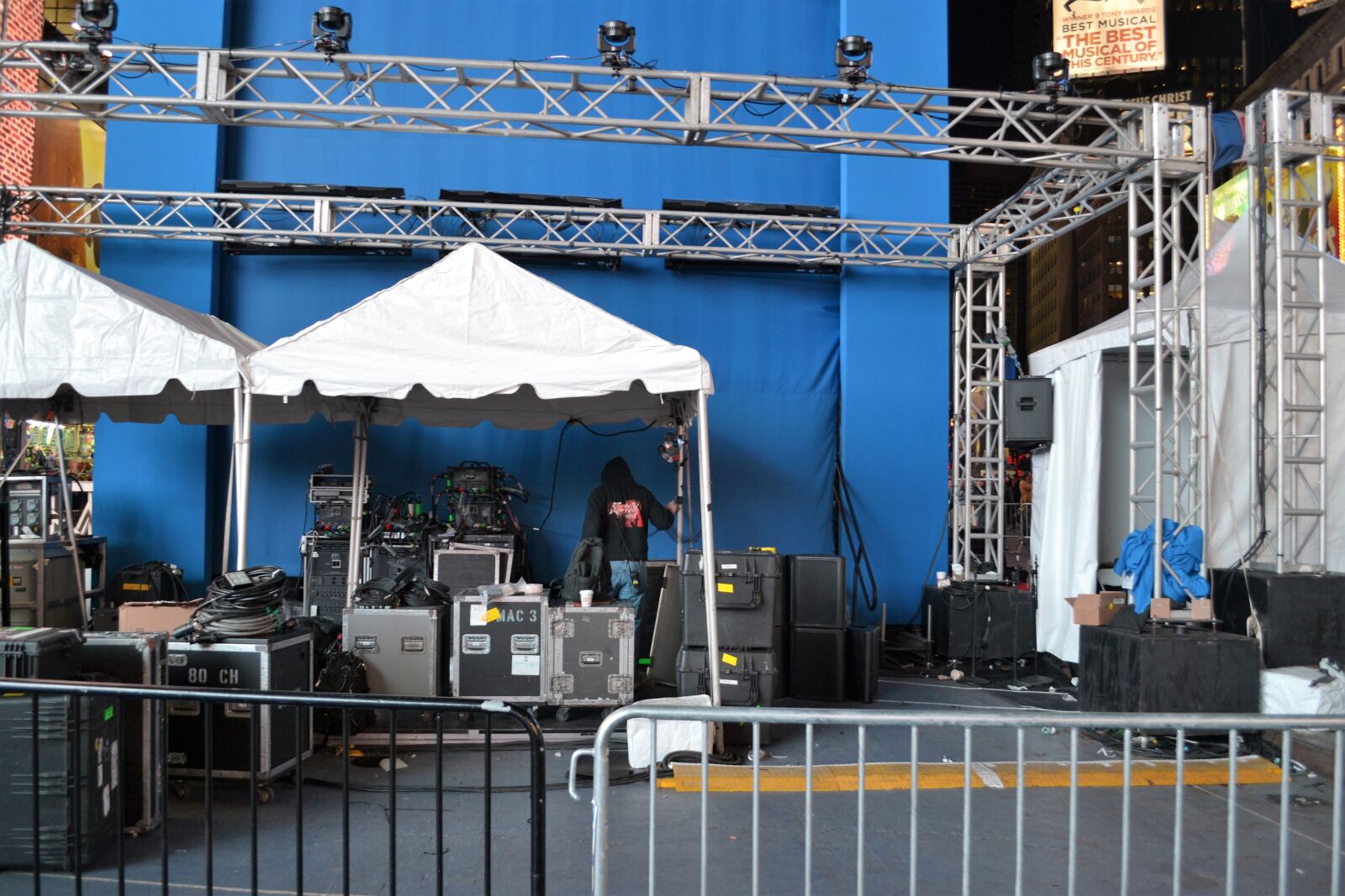 Nikon D3100 sample photo. Backstage, manhattan, performance photography