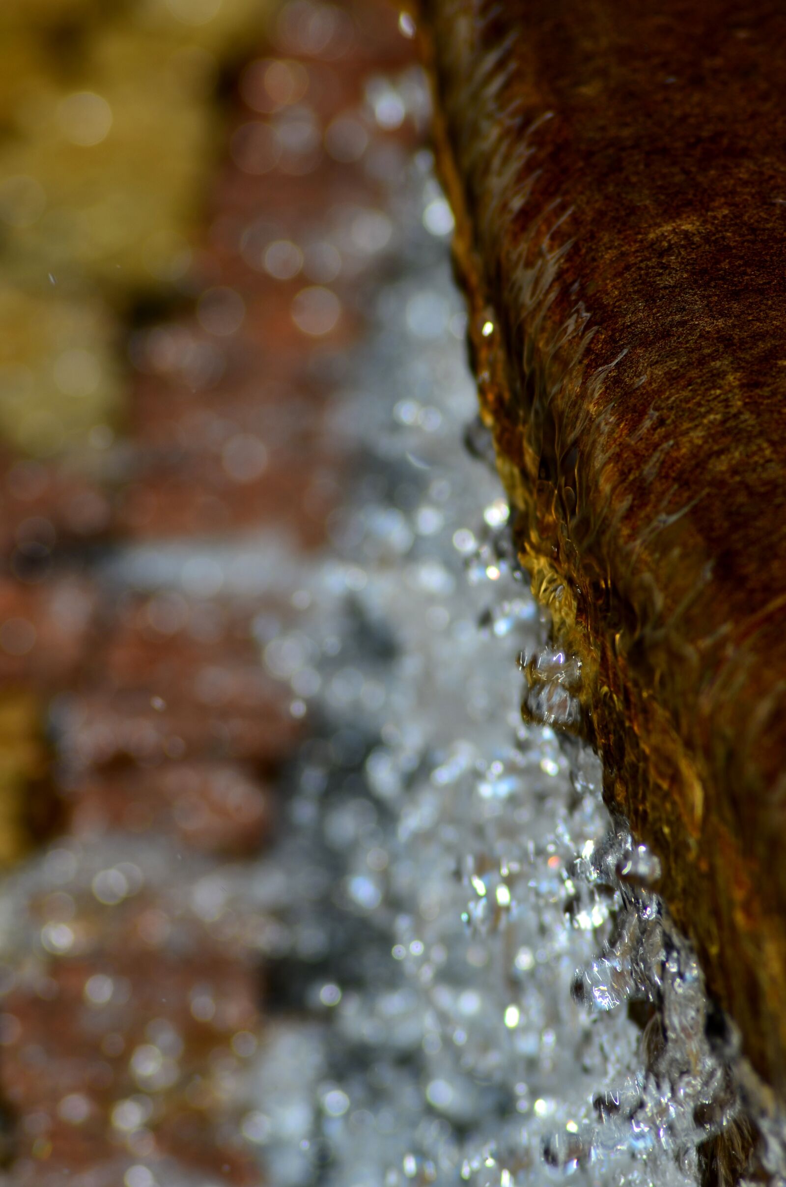 Nikon D5100 sample photo. Water, closeup, fountain photography