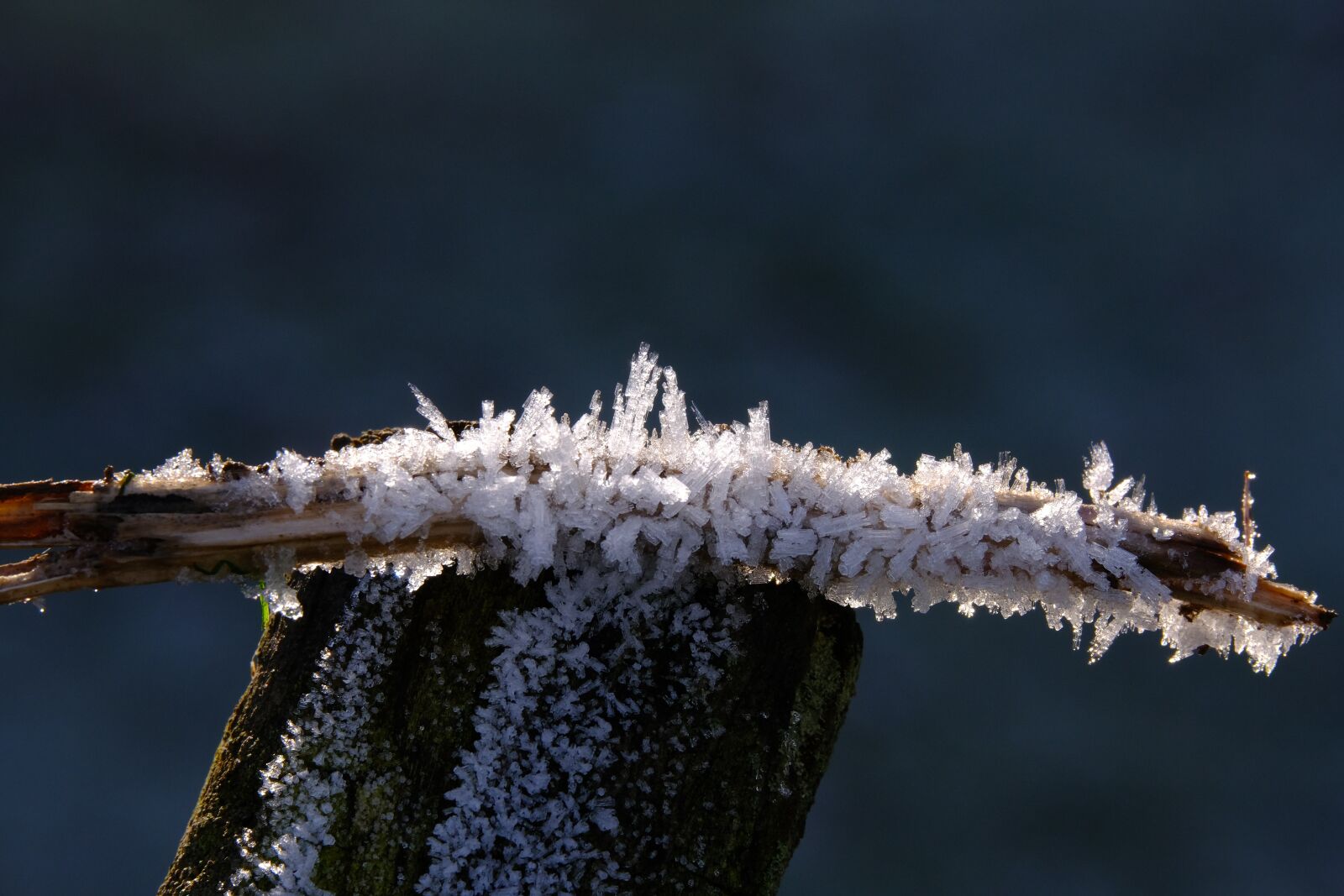Fujifilm X-T3 sample photo. Crystals, eiskristalle, winter photography