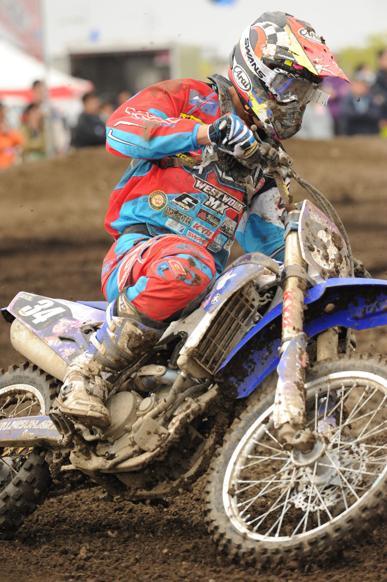 Nikon D3S sample photo. Motocross, championship, japan photography