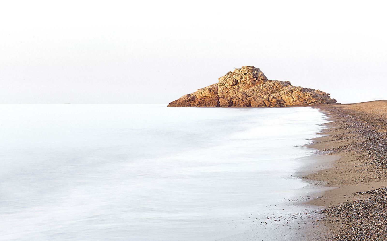 Nikon D7100 sample photo. Beach, rock, sea photography