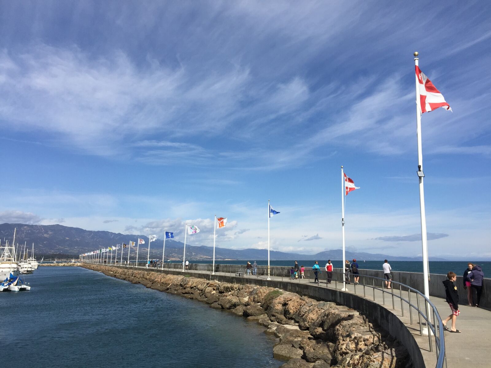 iPhone 6 Plus back camera 4.15mm f/2.2 sample photo. Santa, barbara, inlet photography