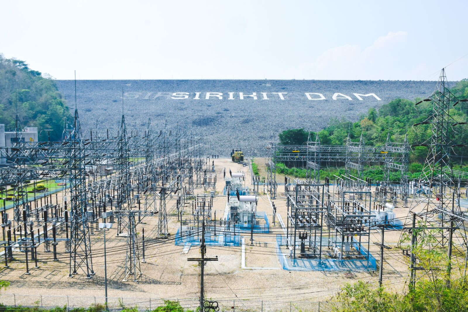 Nikon D5300 sample photo. Water dam, power plant photography