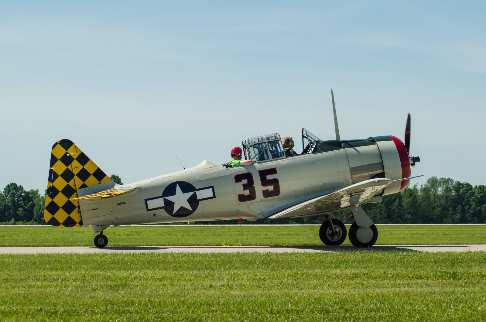 Nikon D7000 sample photo. Warbird, propeller, airplane photography