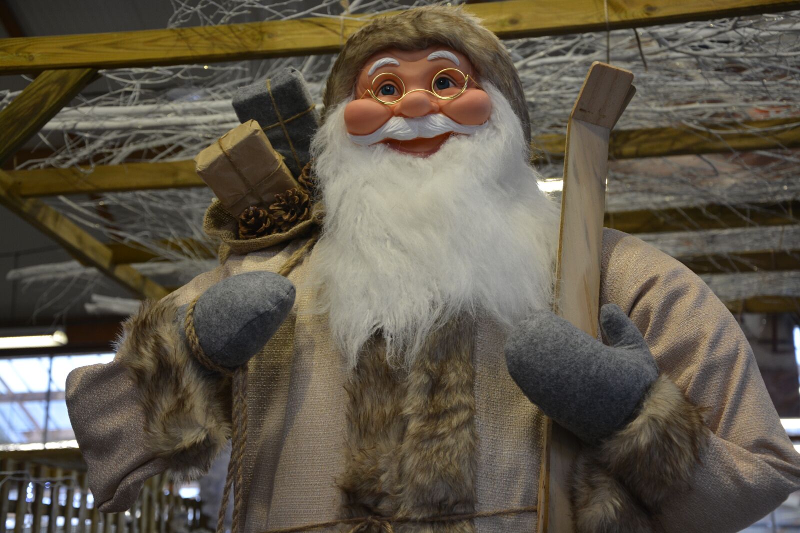 Nikon D5200 sample photo. Father christmas, character christmas photography